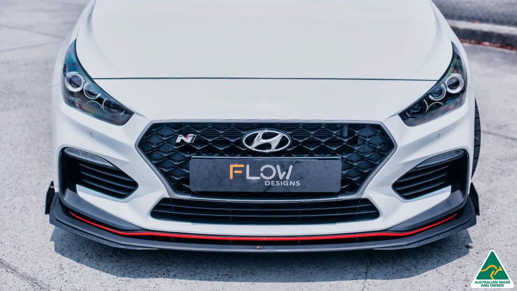 Flow Designs i30N Fastback PD Front Lip Splitter Winglets - Pair - Image 8