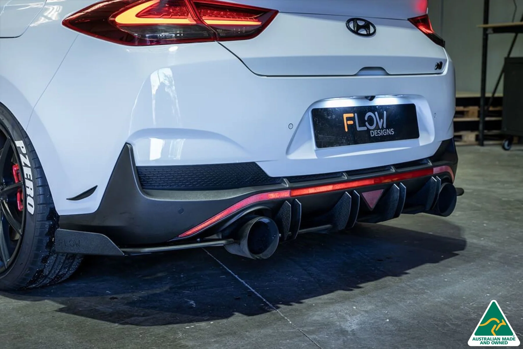 Flow Designs i30N Fastback Rear Window Vents - Pair - Image 24