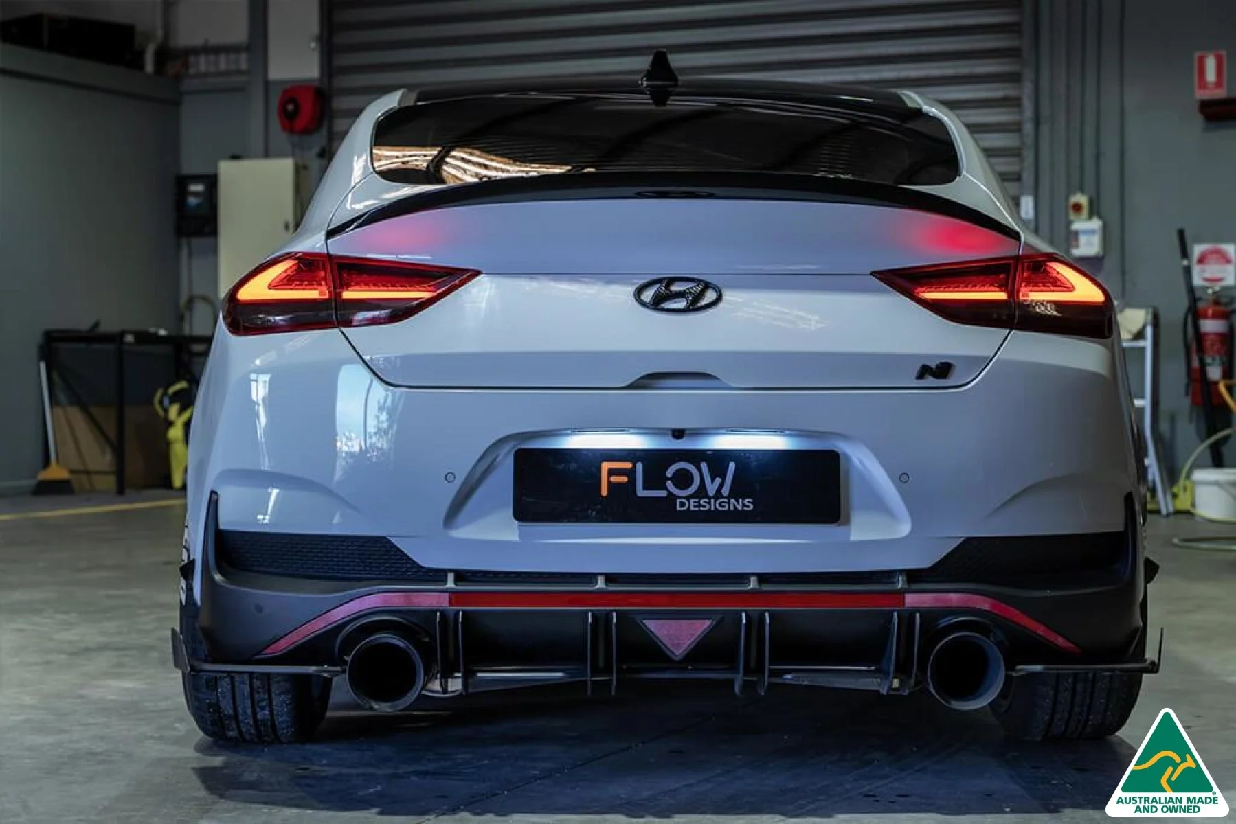Flow Designs i30N Fastback Rear Window Vents - Pair - Image 25