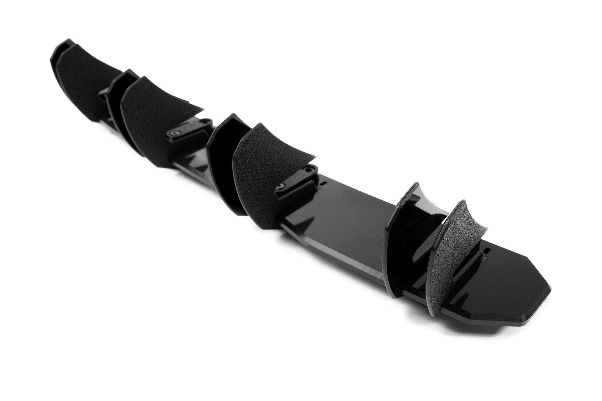 Flow Designs i30N Hatch PD (2018-2020) Flow-Lock Rear Diffuser [GLOSS BLACK] - Image 10