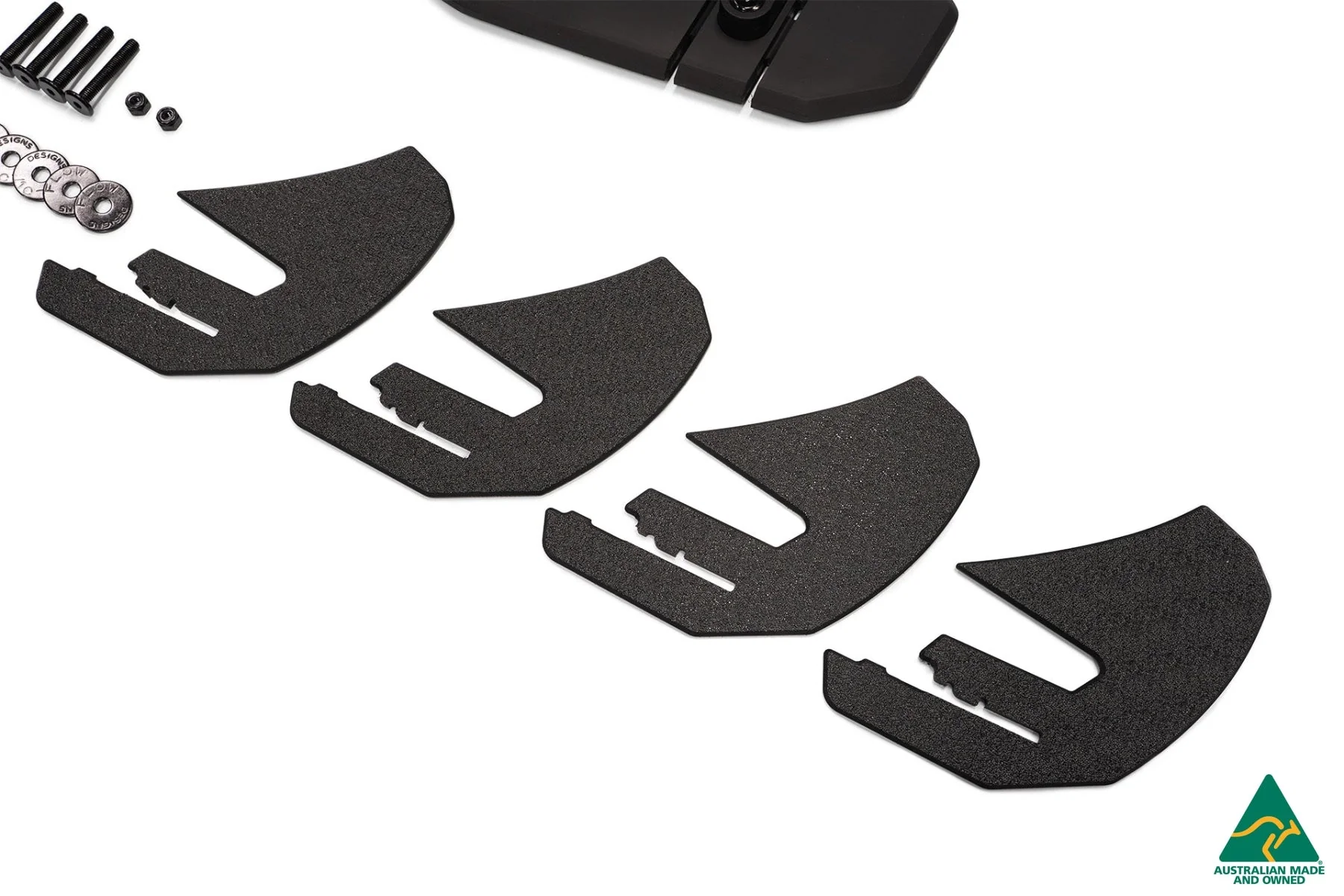 Flow Designs i30N Hatch PD (2018-2020) Flow-Lock Rear Diffuser [GLOSS BLACK] - Image 6