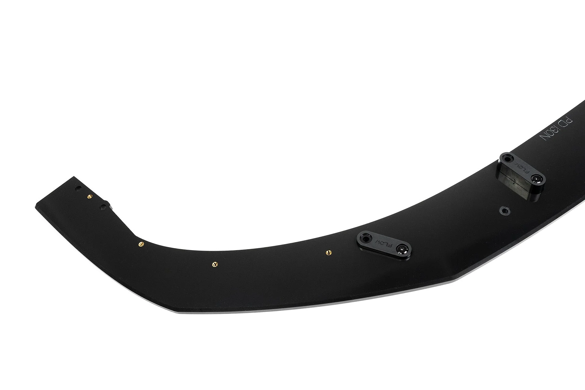 Flow Designs i30N Hatch PD (2018-2020) Front Lip Splitter & Reinforcement Brackets [GLOSS BLACK] - Image 8