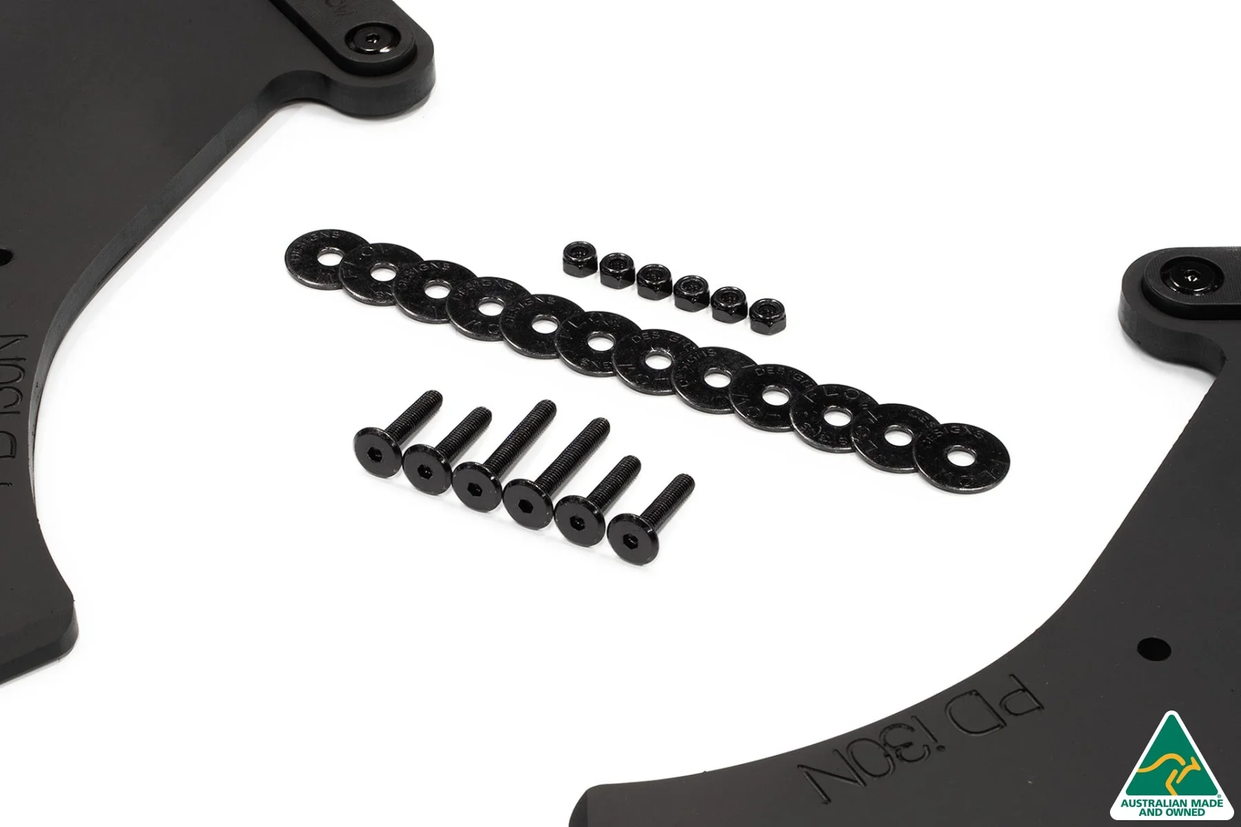 Flow Designs i30N Hatch PD (2018-2020) Rear Spats [GLOSS BLACK] - Pair - Image 7