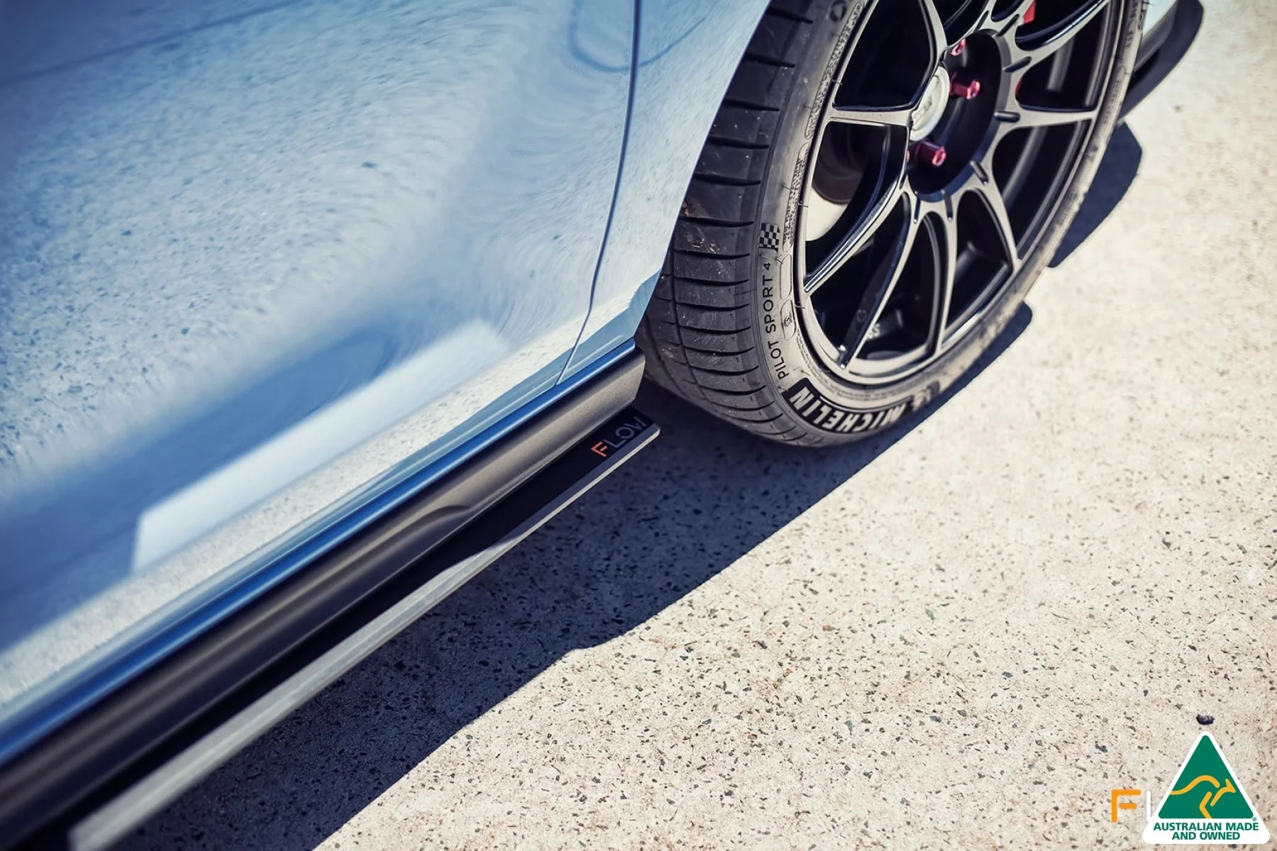 Flow Designs i30N Hatch PD (2018-2020) Side Skirt Splitters [GLOSS BLACK] - Pair - Image 7