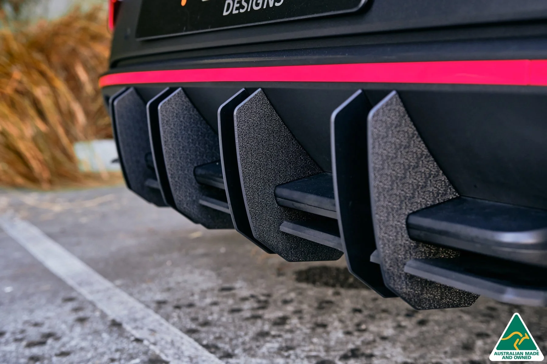 Flow Designs i30N Hatch PD FL (2021) Flow-Lock Rear Diffuser [GLOSS BLACK] - Image 6
