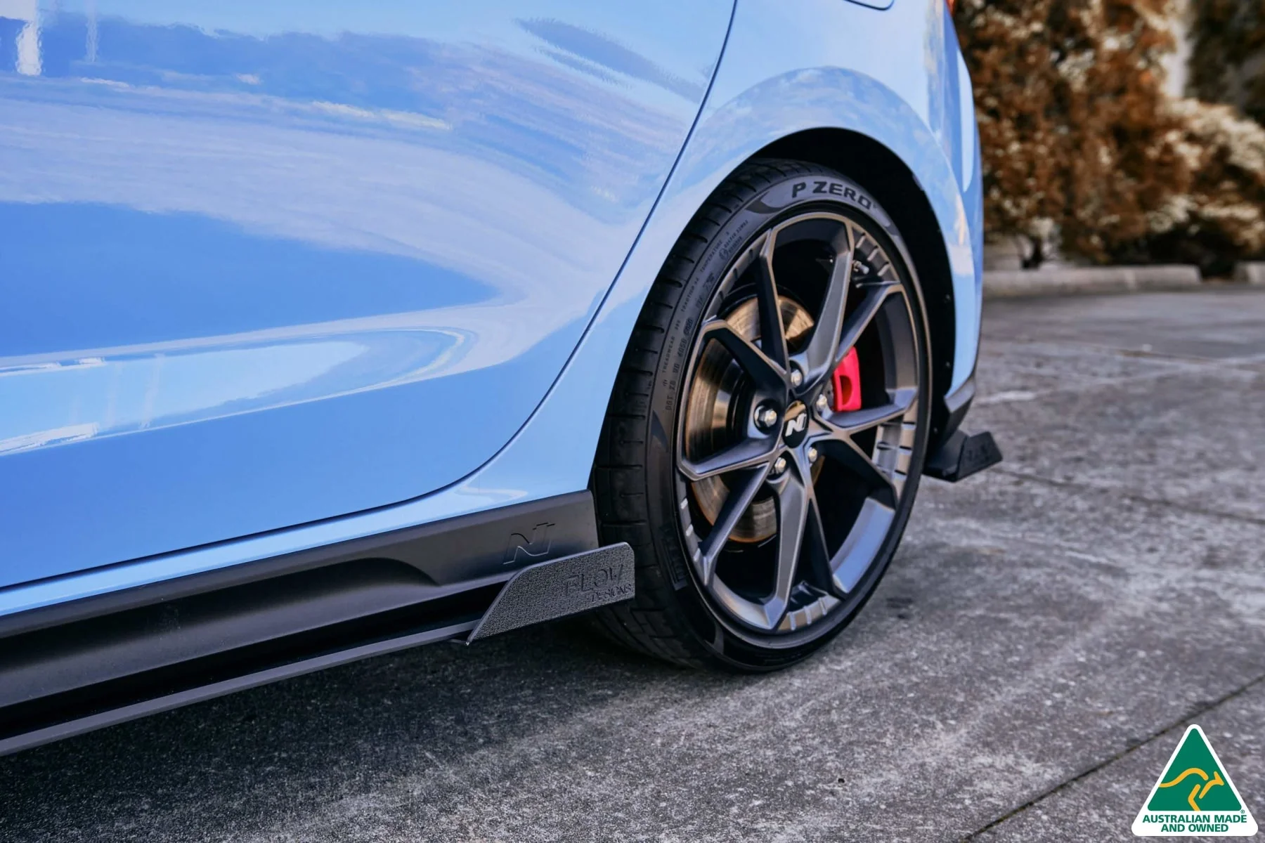 Flow Designs i30N Hatch PD FL (2021) Side Skirt Splitter Winglets - Pair - Image 2