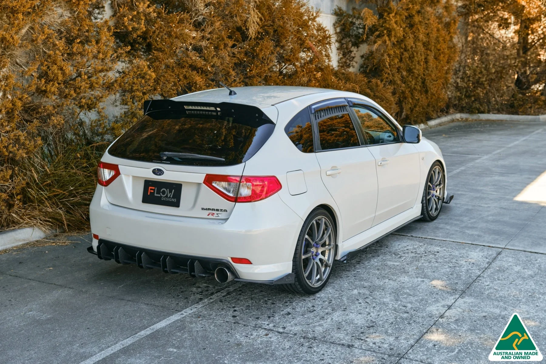 Flow Designs Rear Spoiler Extension for Subaru Impreza G3 Hatch - Image 16