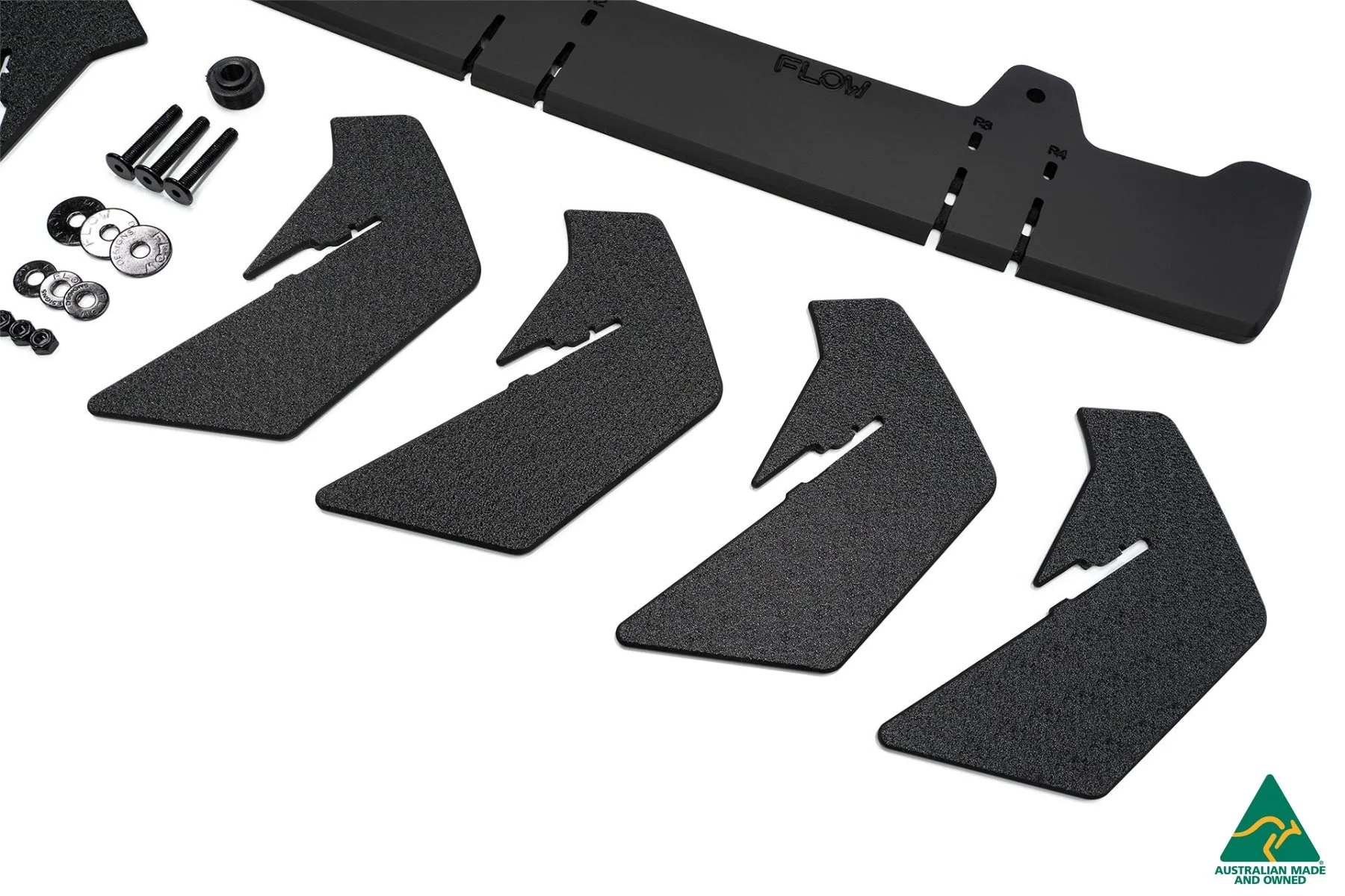 Flow Designs Flow-Lock Rear Diffuser for Subaru Impreza WRX/RS G3 Sedan PFL - Image 11