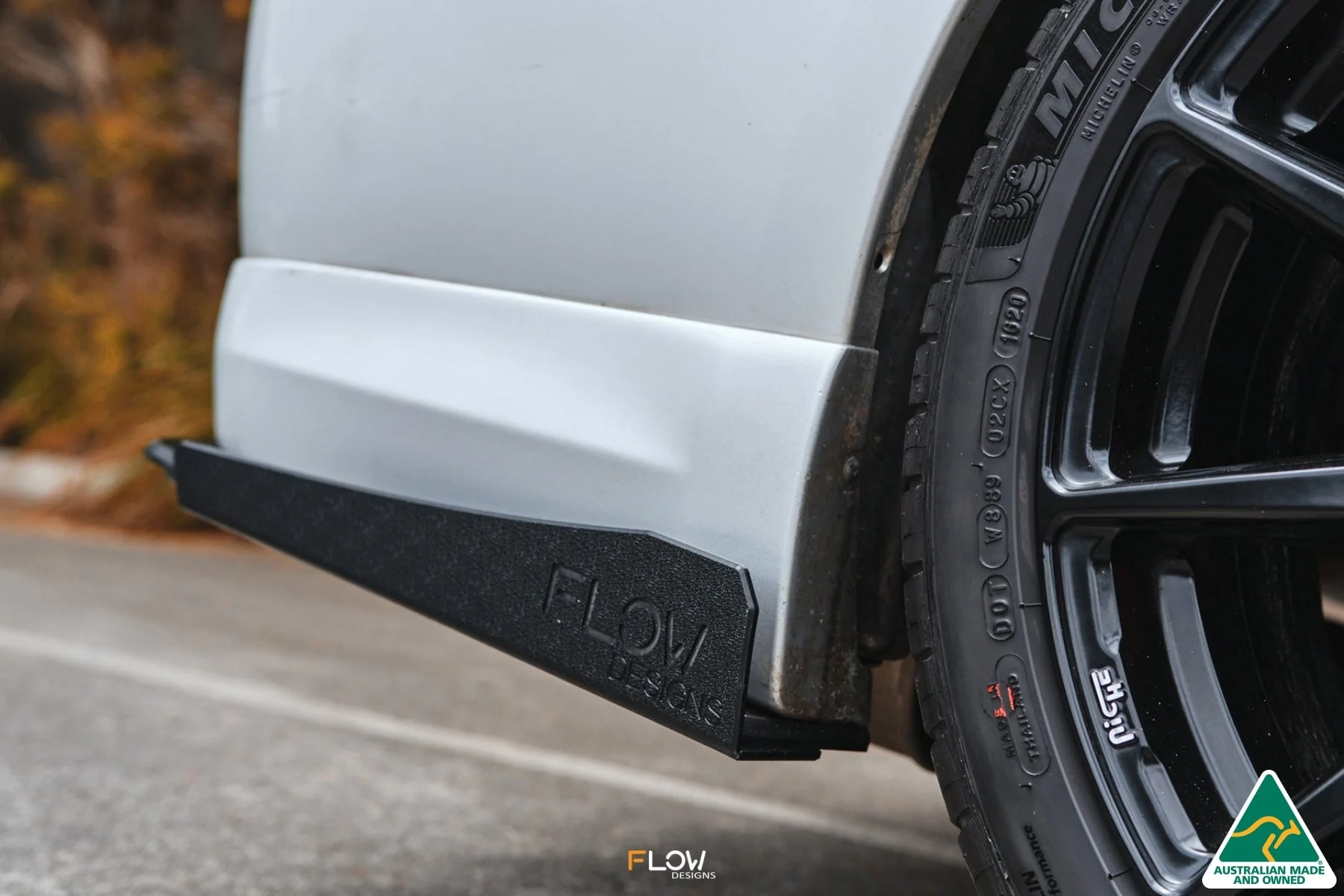 Flow Designs Rear Spat Winglets for Subaru Impreza WRX/RS G3 Sedan PFL [Pair] - Image 2