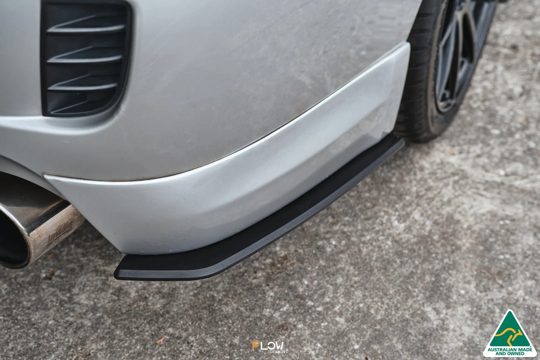 Flow Designs Rear Spats for Subaru Impreza WRX/RS G3 Sedan PFL [Pair] - Image 2