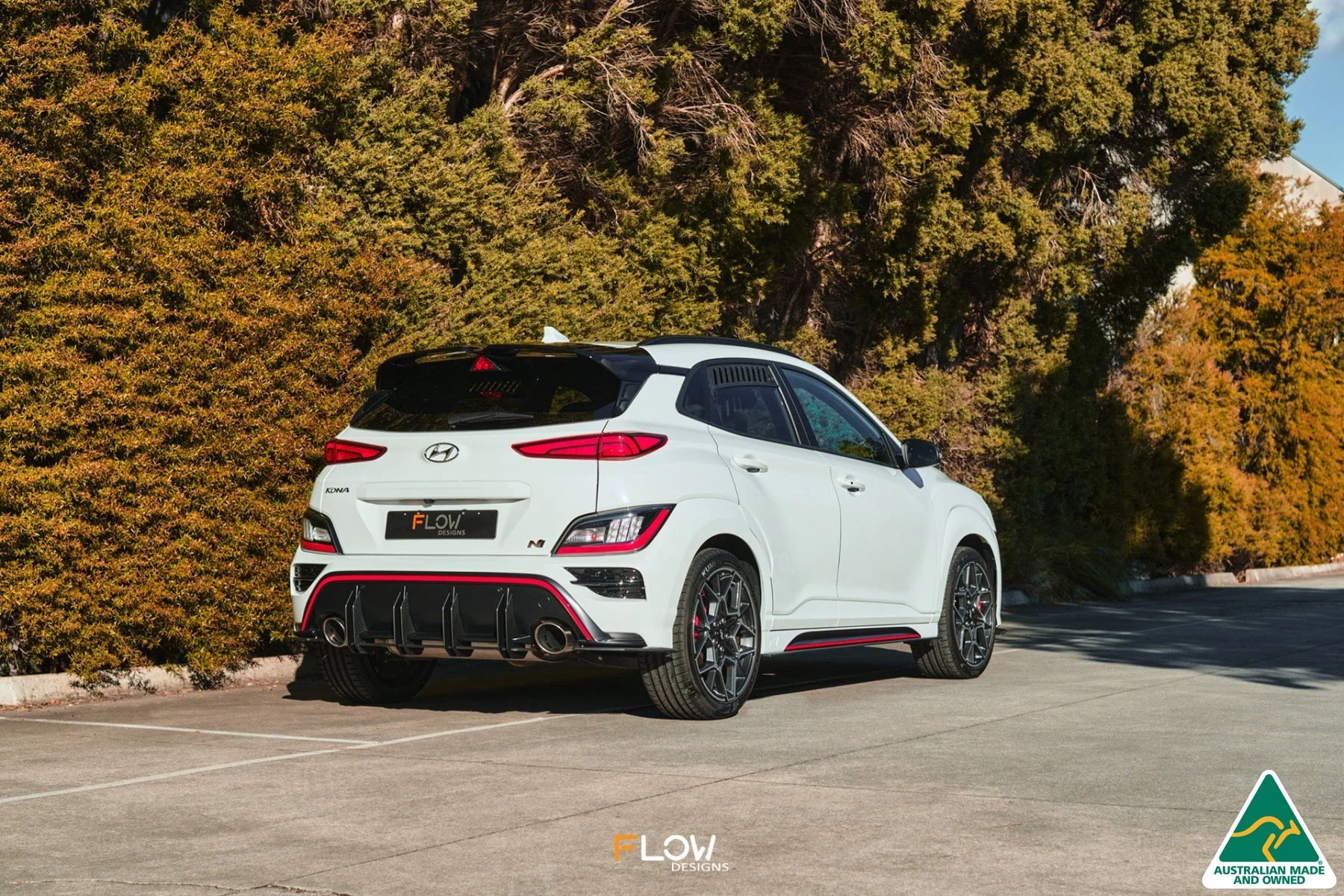 Flow Designs Kona N Flow-Lock Rear Diffuser [GLOSS BLACK] - Image 13