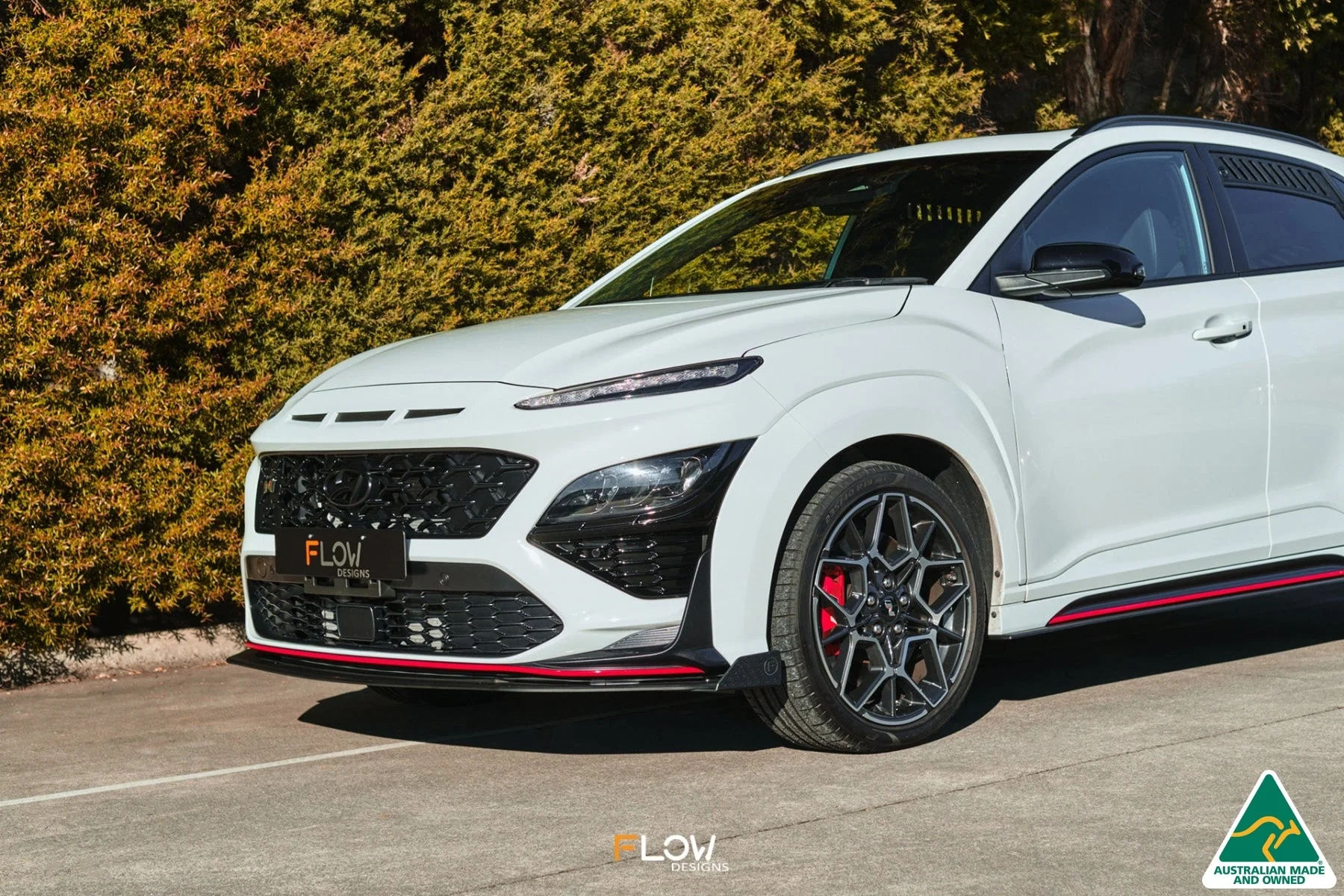 Flow Designs Kona N Front Lip Splitter [GLOSS BLACK] - Image 6
