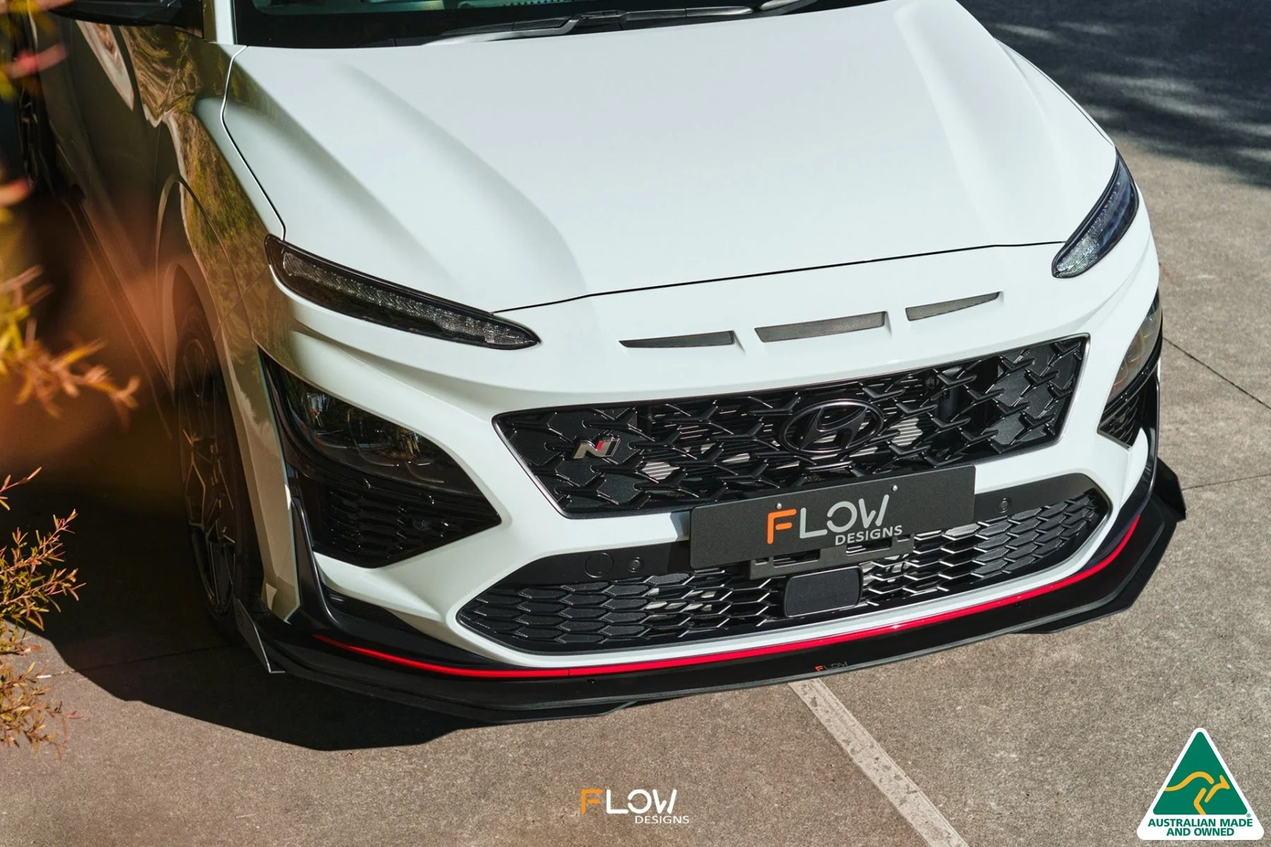 Flow Designs Kona N Front Lip Splitter [GLOSS BLACK] - Image 8