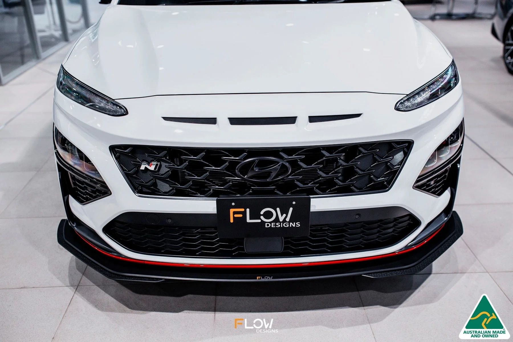 Flow Designs Kona N Front Lip Splitter Extensions - Pair - Image 2