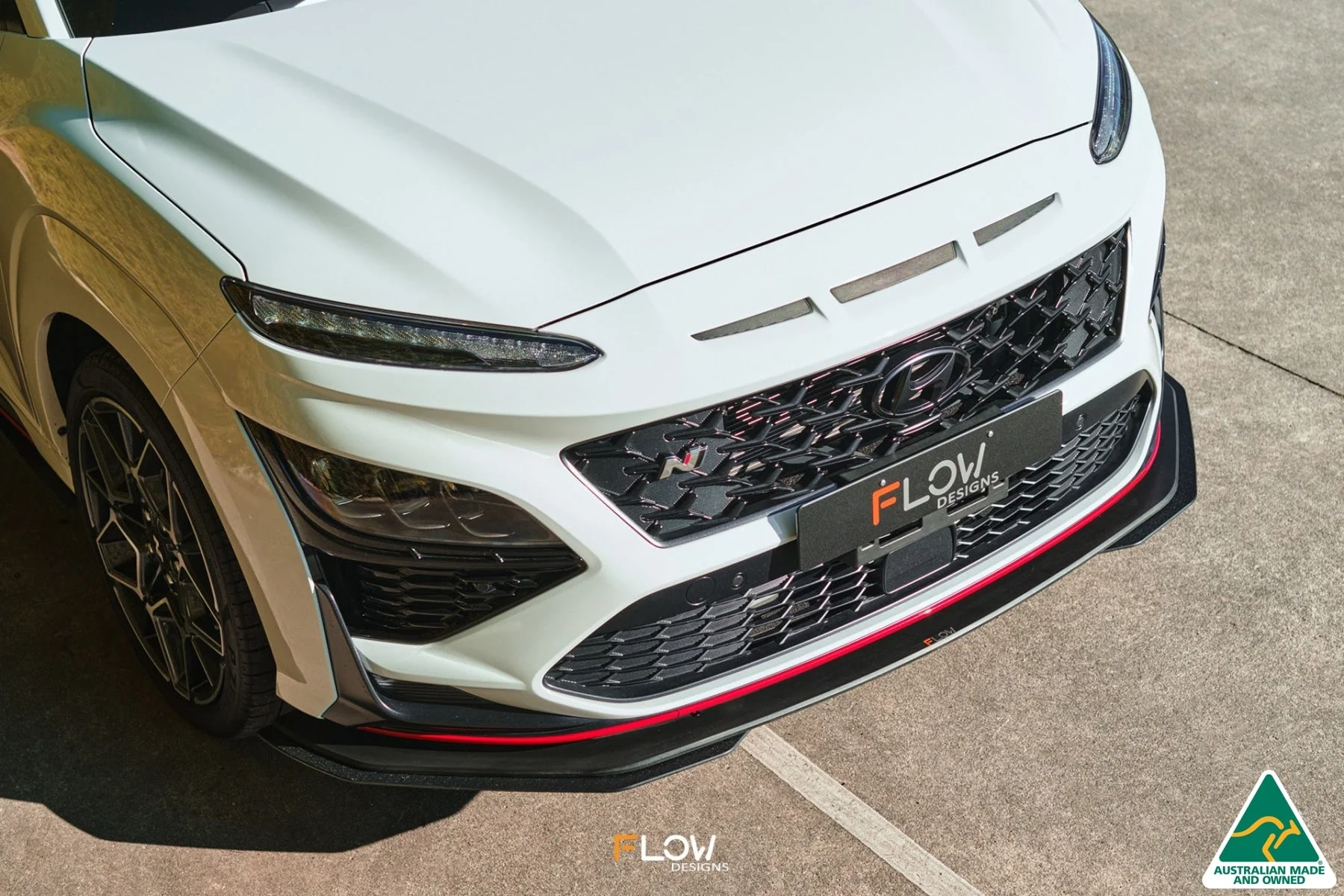 Flow Designs Kona N Front Lip Splitter Extensions - Pair - Image 6