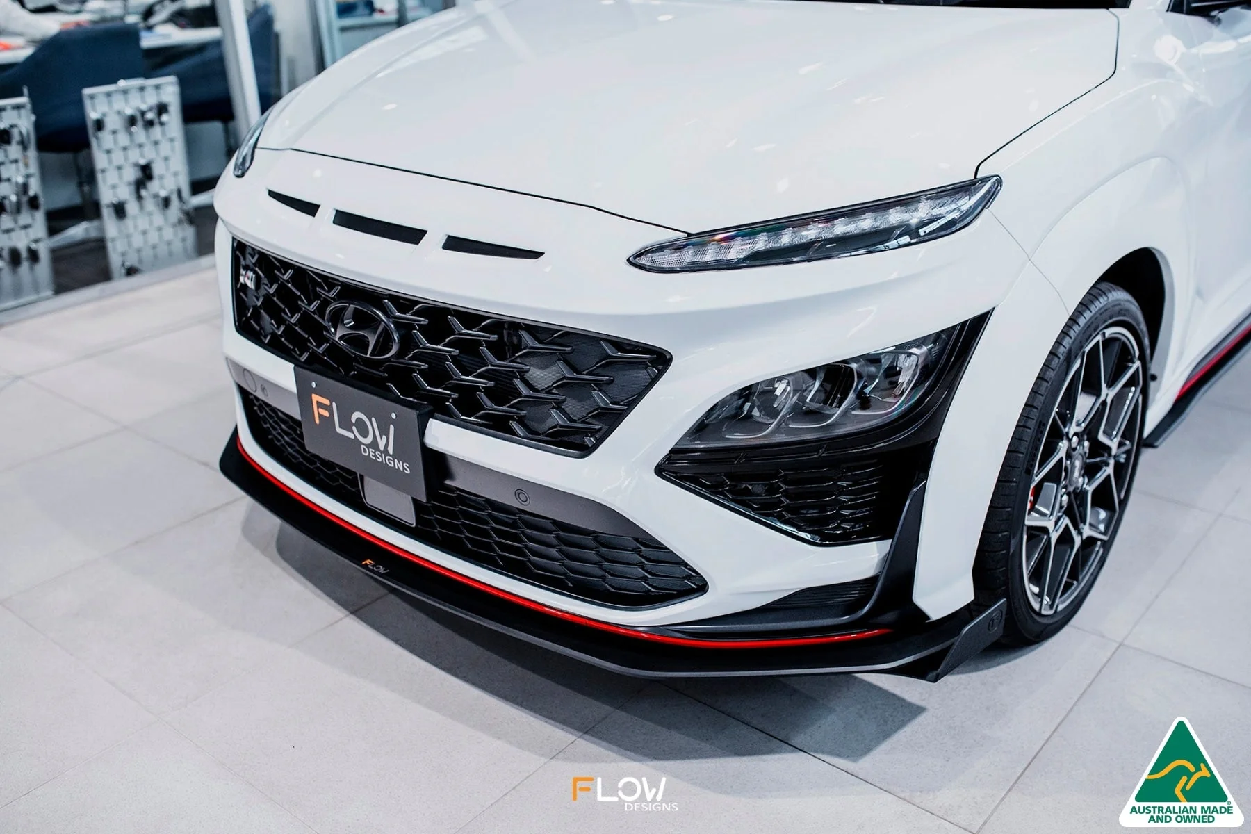 Flow Designs Kona N Front Lip Splitter Winglets - Pair - Image 2