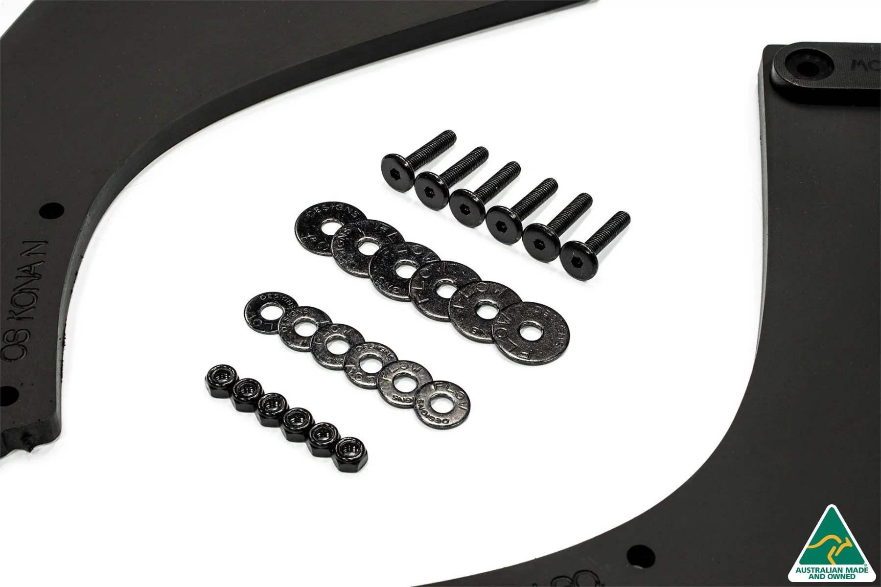 Flow Designs Kona N Rear Spats [GLOSS BLACK] - Pair - Image 8