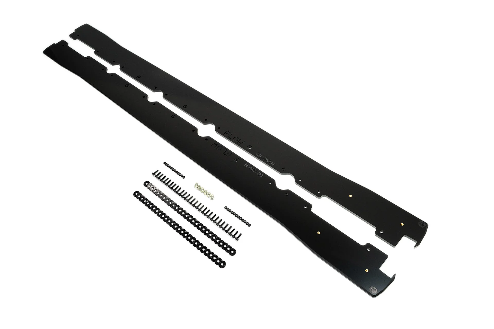 Flow Designs Kona N Side Skirt Splitters [GLOSS BLACK] - Pair - Image 9
