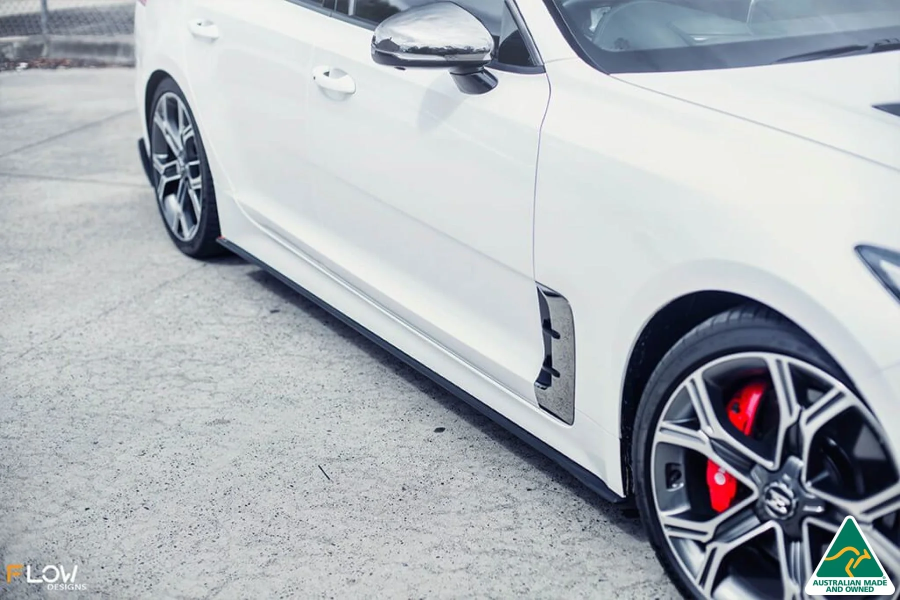 Flow Designs Stinger CK GT Side Skirt Splitters (Pair) - Image 2