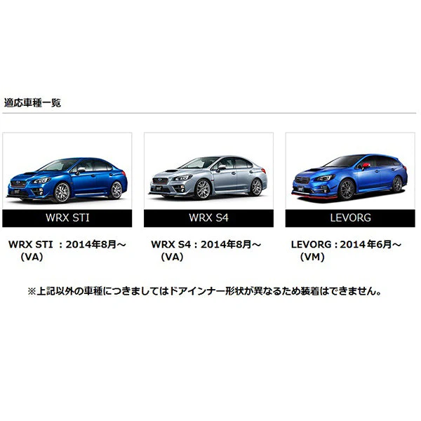 Door Inner Protector (Type A) for Subaru WRX / STI & Other Models - Image 5