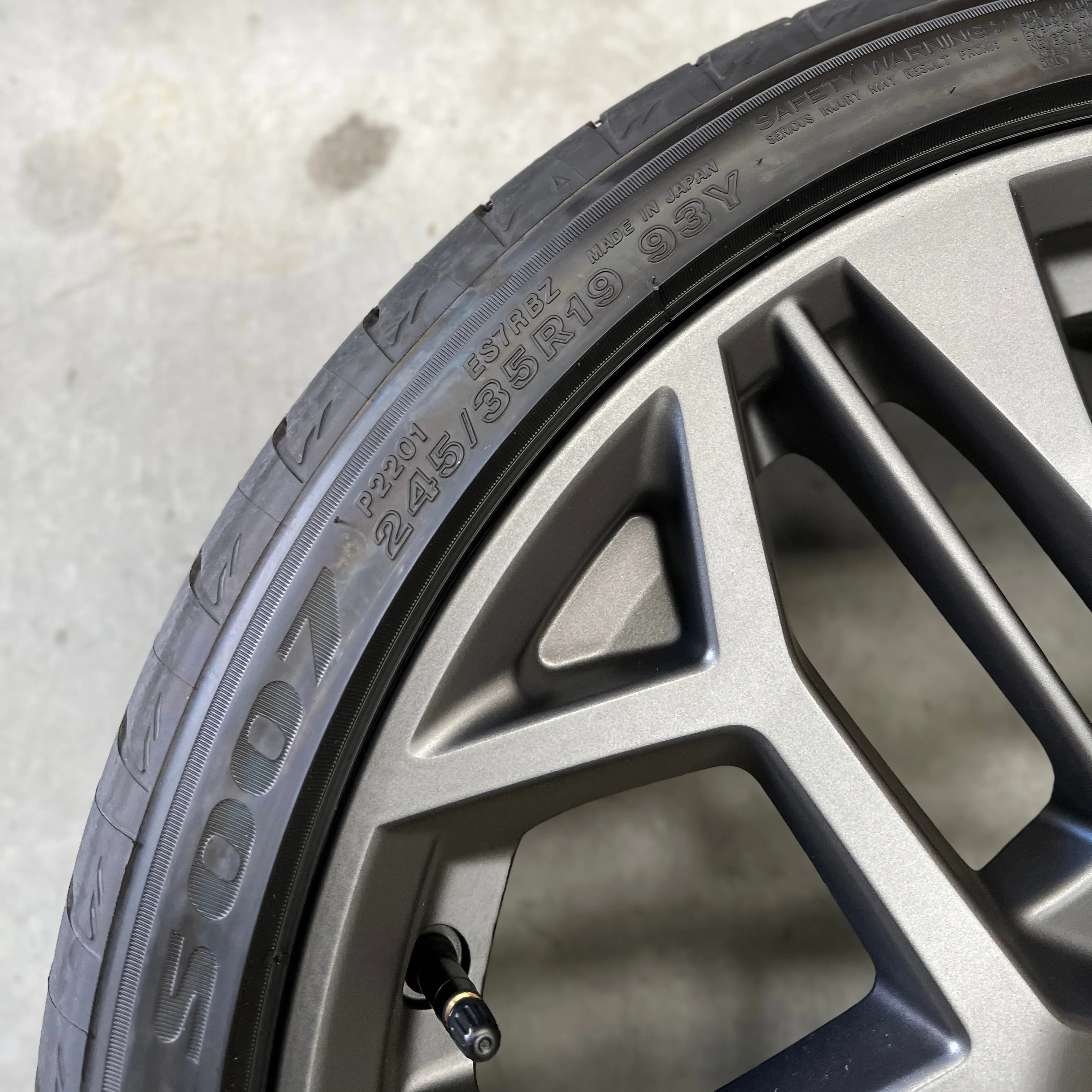 19" Spec B Wheels & Tyres (Used) for Subaru WRX (VB) 2022-2025 - Image 4