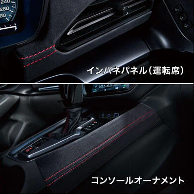 Ultrasuede Interior Panel Set (6MT) for Subaru WRX (VB) 2022-2025 - Image 2