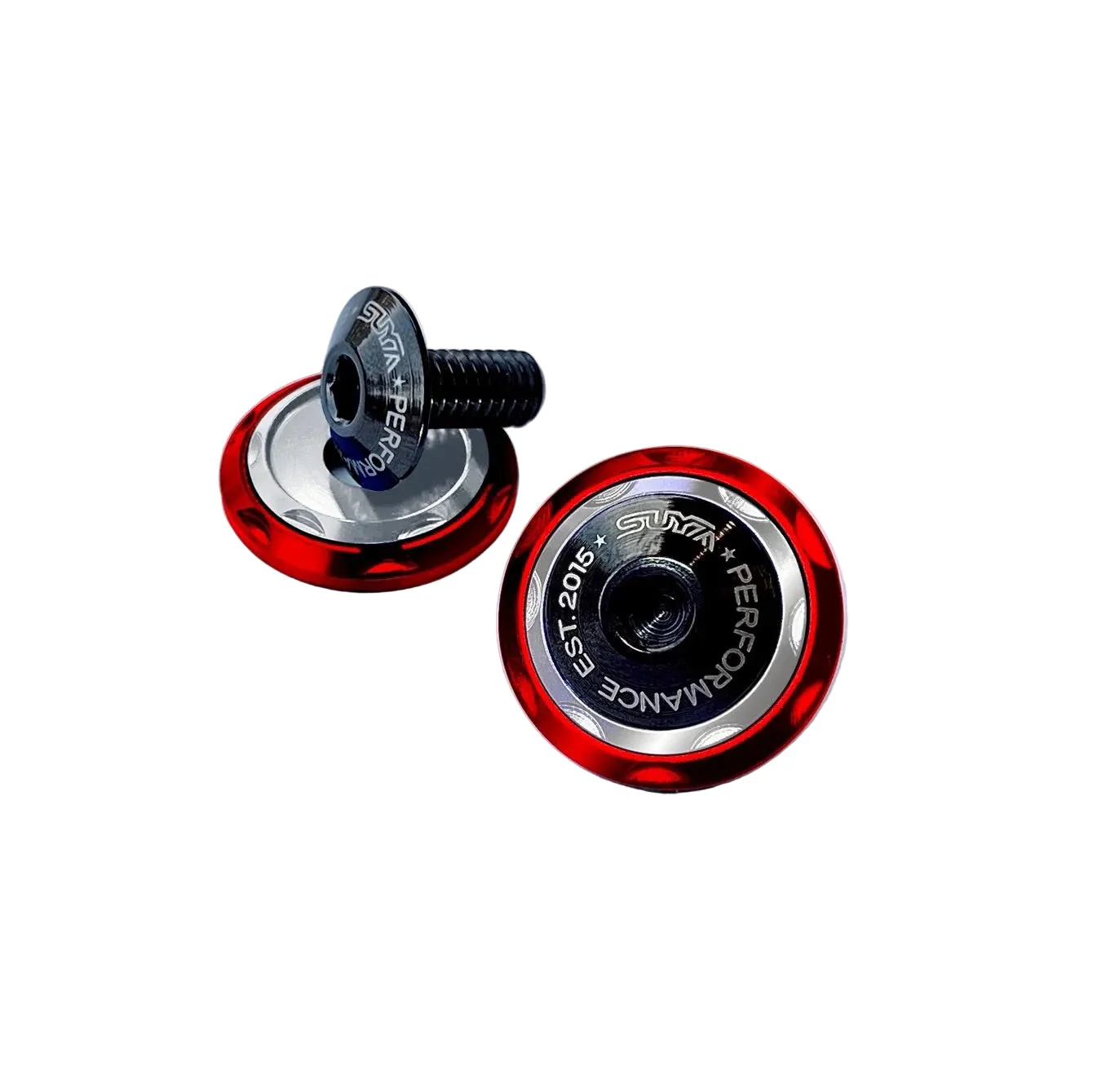 SUYA Engine Bay - CNC M6 Dress Up Washer & Bolt (V2) - Black Bolts - Image 2