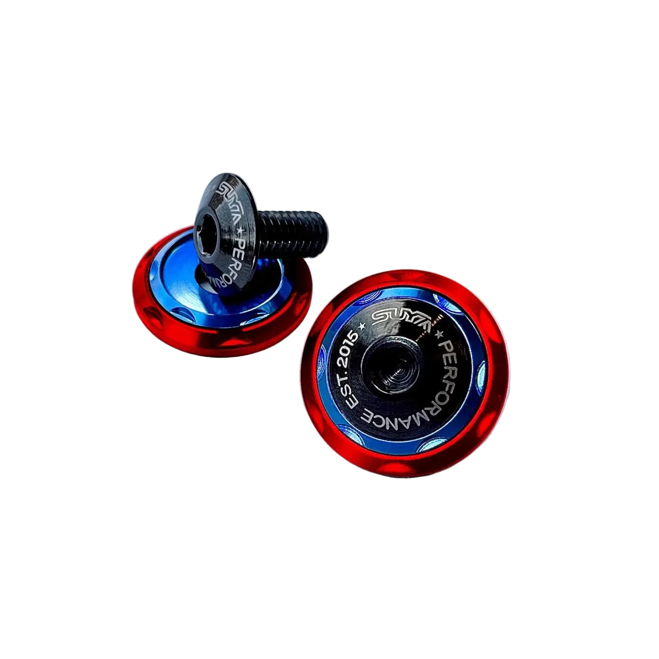 SUYA Engine Bay - CNC M6 Dress Up Washer & Bolt (V2) - Black Bolts - Image 5