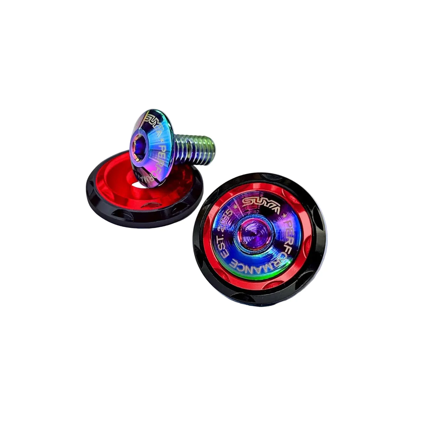 SUYA Engine Bay - CNC M6 Dress Up Washer & Bolt (V2) - Titanium Bolts - Image 10