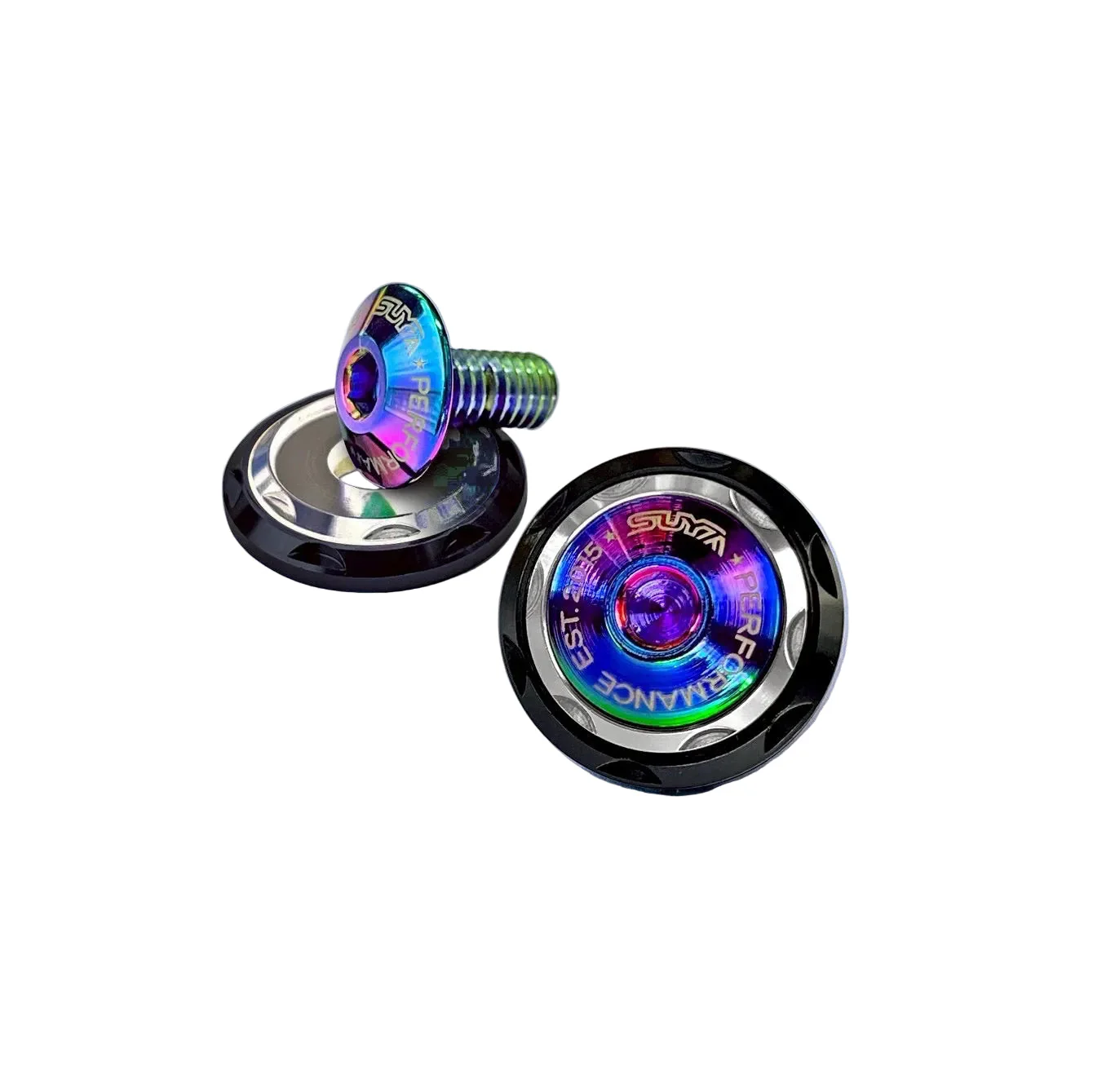 SUYA Engine Bay - CNC M6 Dress Up Washer & Bolt (V2) - Titanium Bolts - Image 4