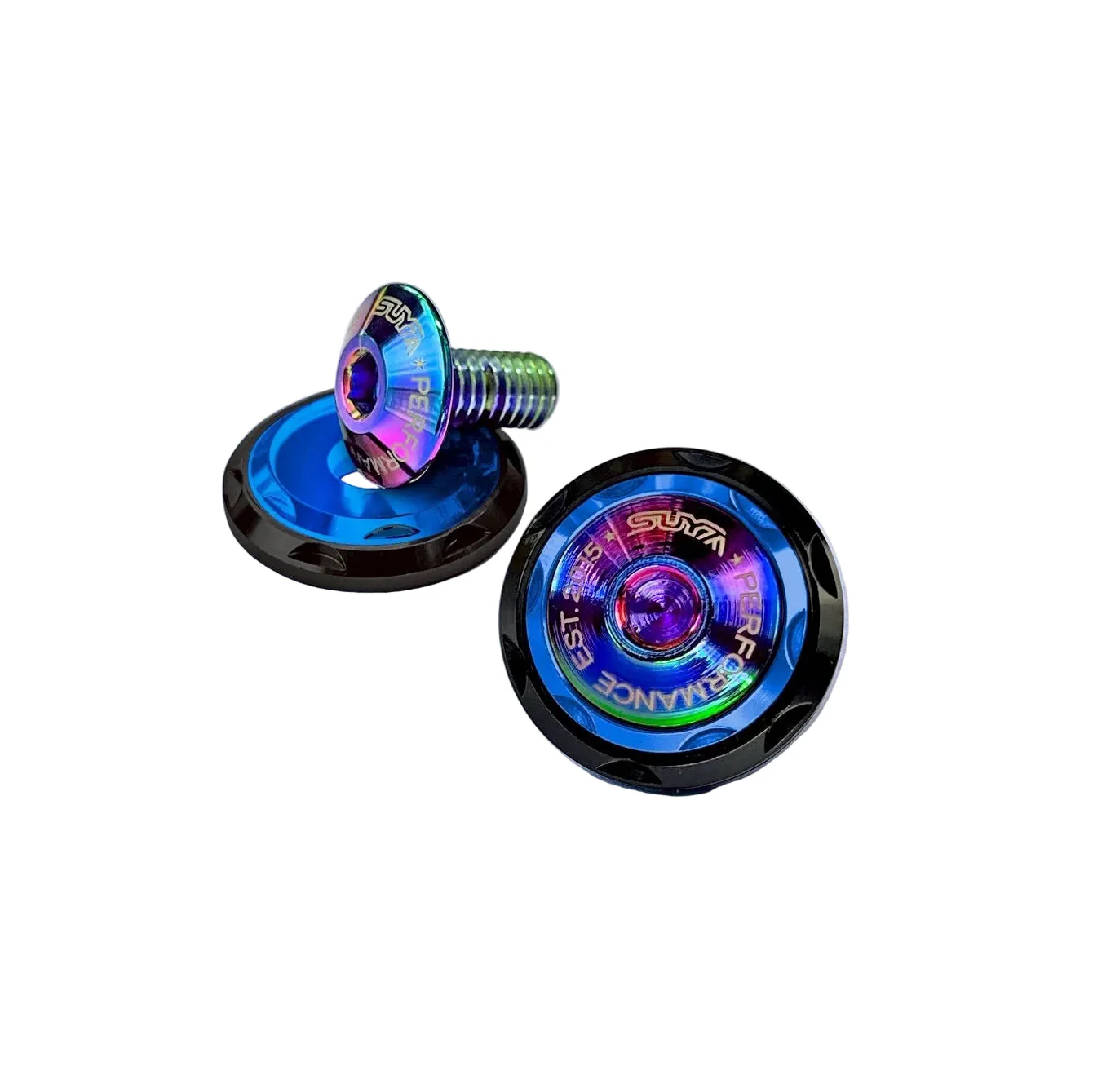 SUYA Engine Bay - CNC M6 Dress Up Washer & Bolt (V2) - Titanium Bolts - Image 7