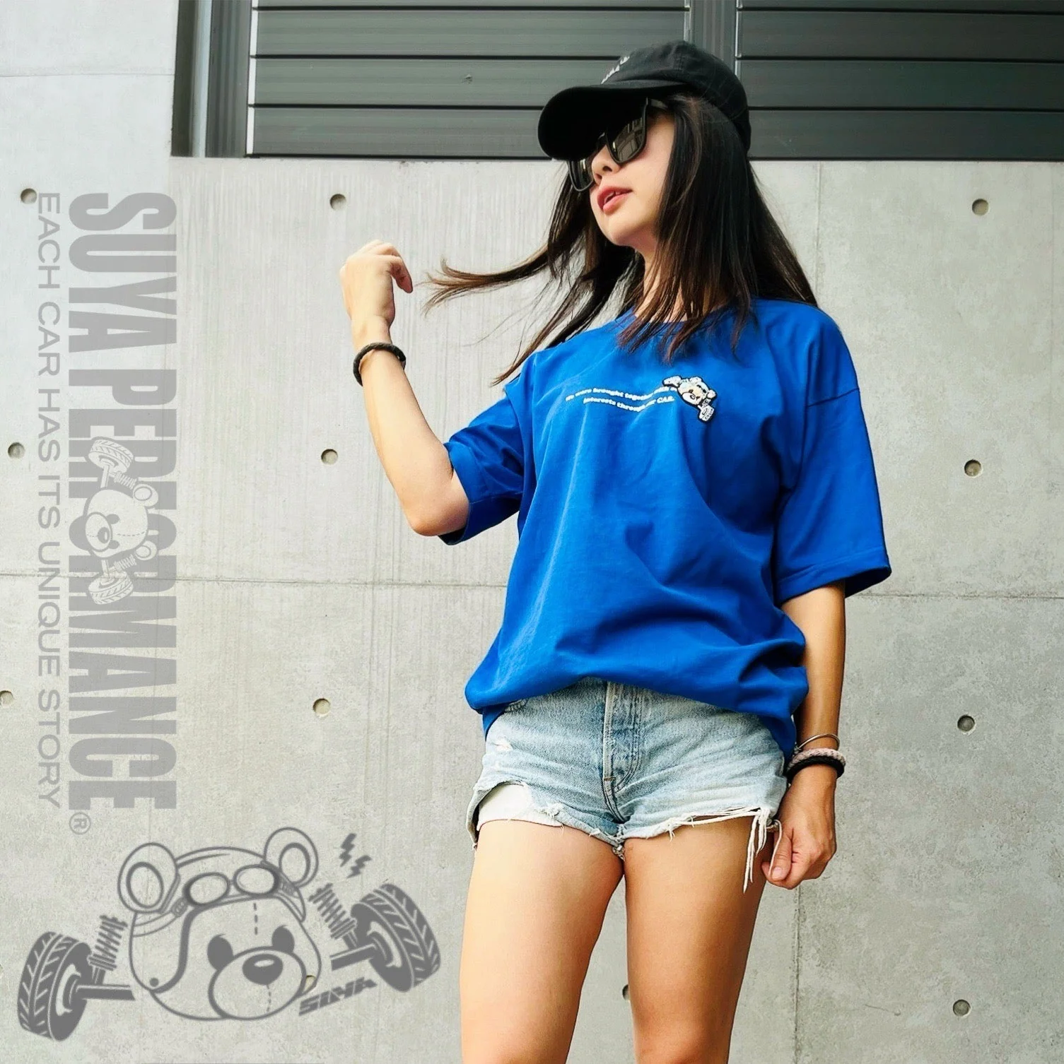 SUYA Apparel - Navy Blue Crew T-Shirt (Exclusive SBM '24 Collection) - Image 2