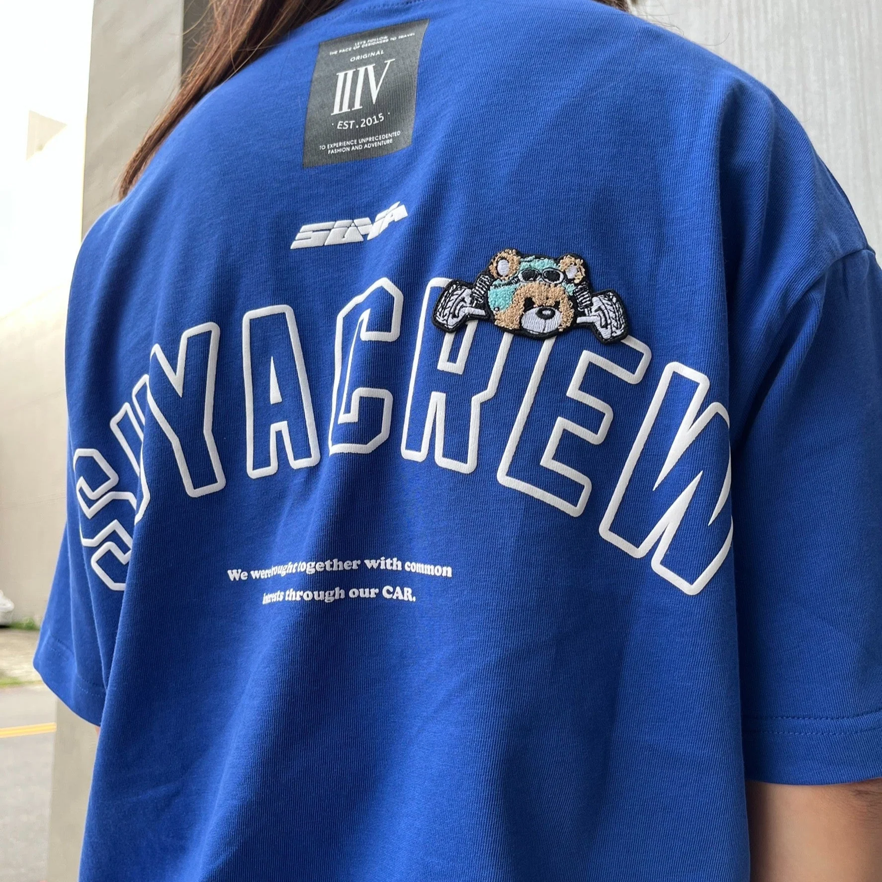 SUYA Apparel - Navy Blue Crew T-Shirt (Exclusive SBM '24 Collection) - Image 4