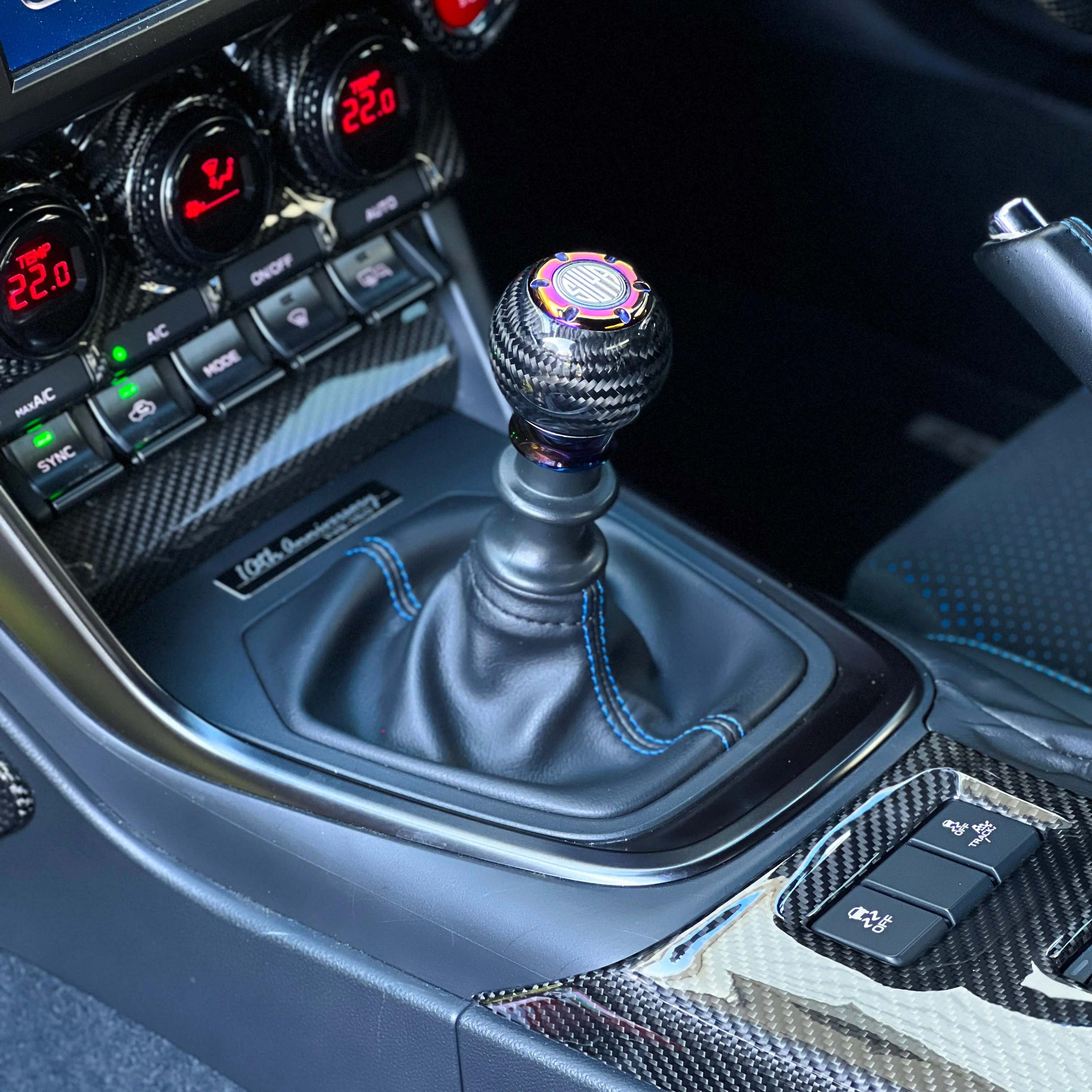 SUYA Interior - Shift Knob & Covers (Manual Transmission) for Subaru BRZ & Toyota 86 / GR86 - Image 3