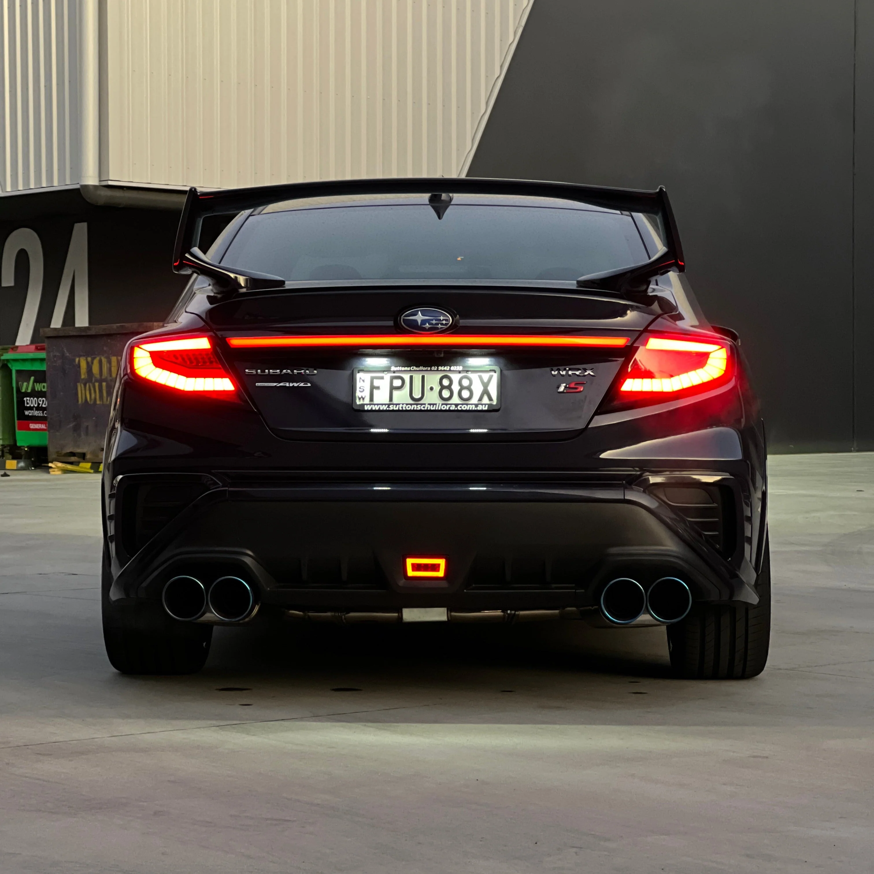 SUYA Plates - Number Plate LED Panel Lights for Subaru BRZ / Levorg / WRX & Other Models - Image 3
