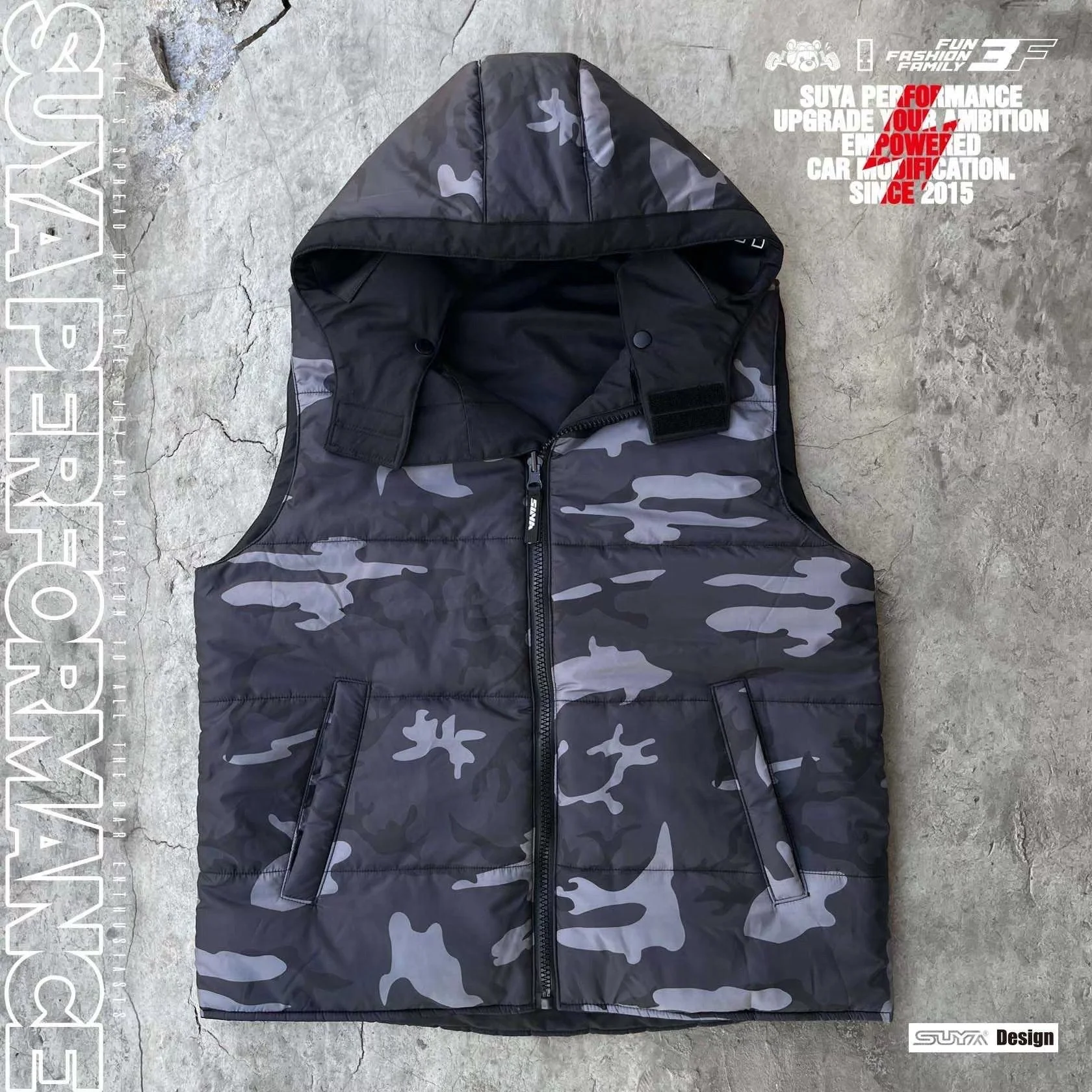 SUYA Apparel - Functional Double-Sided Padded Vest (Winter '25 Collection) - Image 2