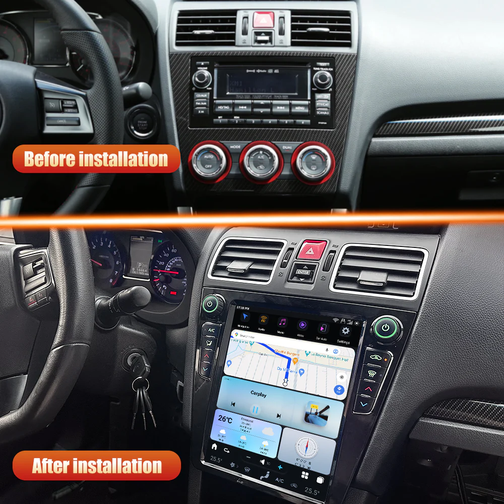 Automodellista Tesla Android 13 10.8″ Car Multimedia - Subaru VA WRX / STi [2015-2021] - Image 3
