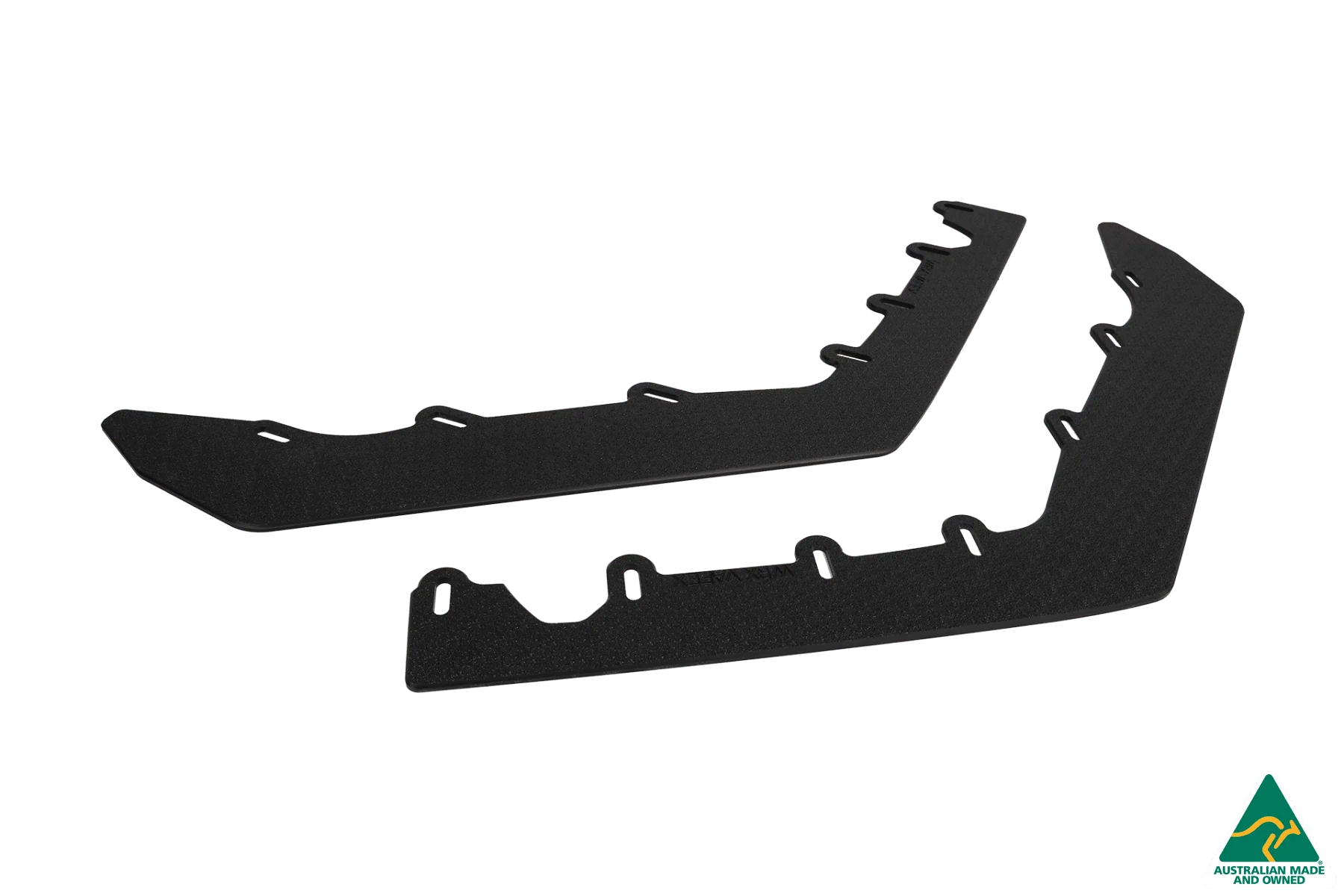 Flow Designs Front Lip Splitter Extensions for 2014-2021 Subaru WRX & STI VA [Pair] - Image 3
