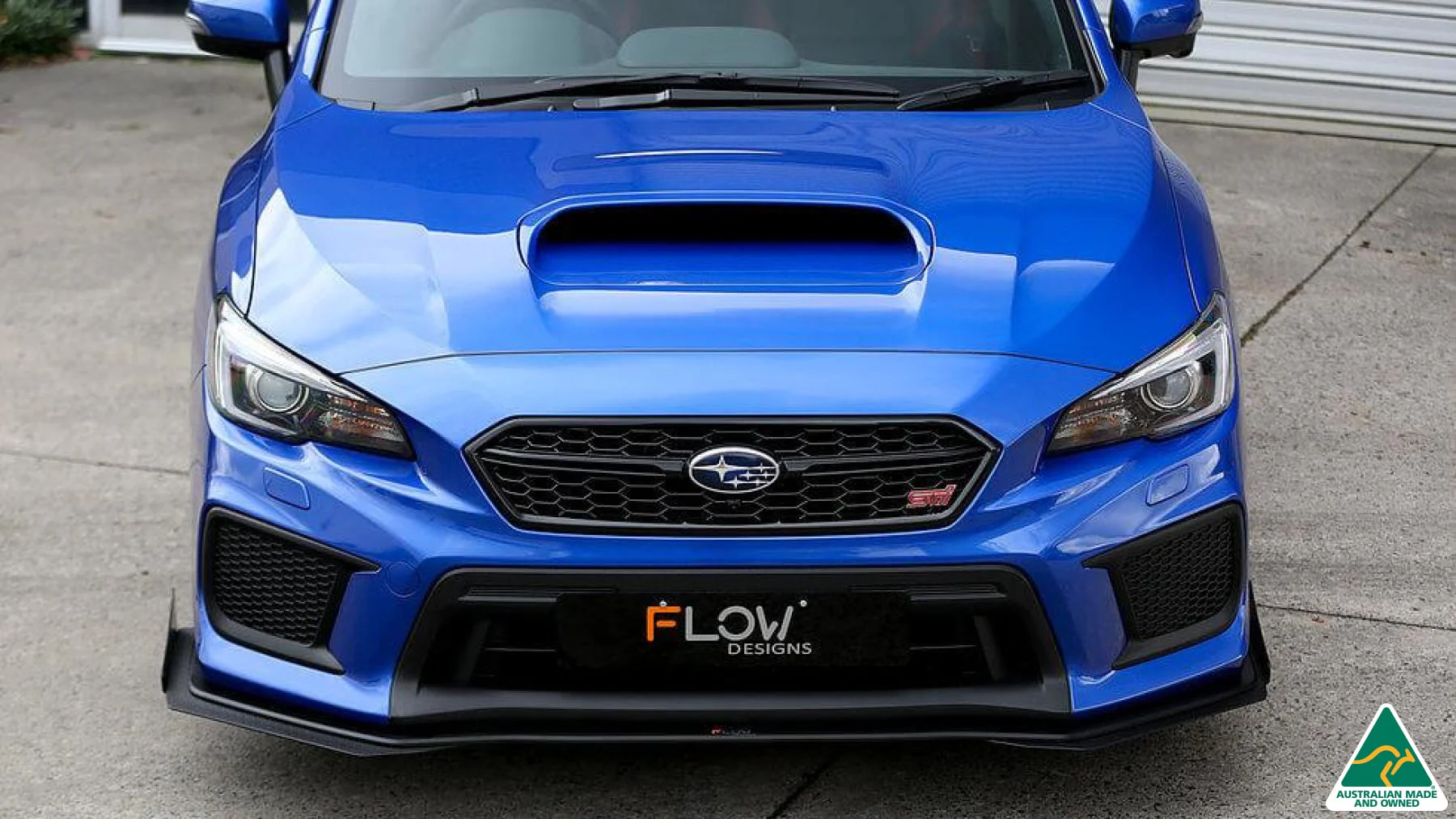 Flow Designs Front Lip Splitter Extensions for 2014-2021 Subaru WRX & STI VA [Pair] - Image 4