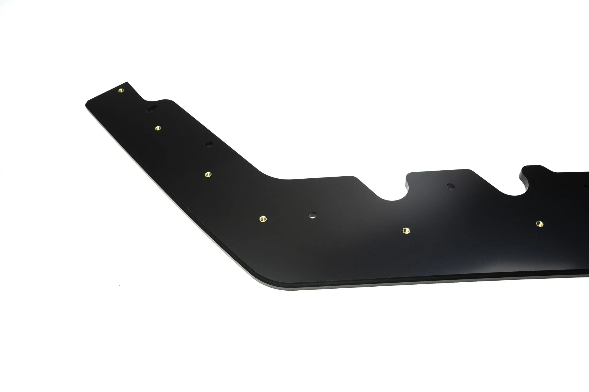Flow Designs Front Lip Splitter for 2014-2021 Subaru WRX & Sti VA [Gloss Black] - Image 5