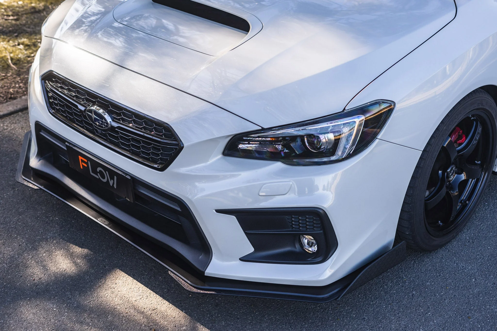 Flow Designs Front Splitter Winglets for 2014-2021 Subaru WRX & STI VA [Pair] - Image 4