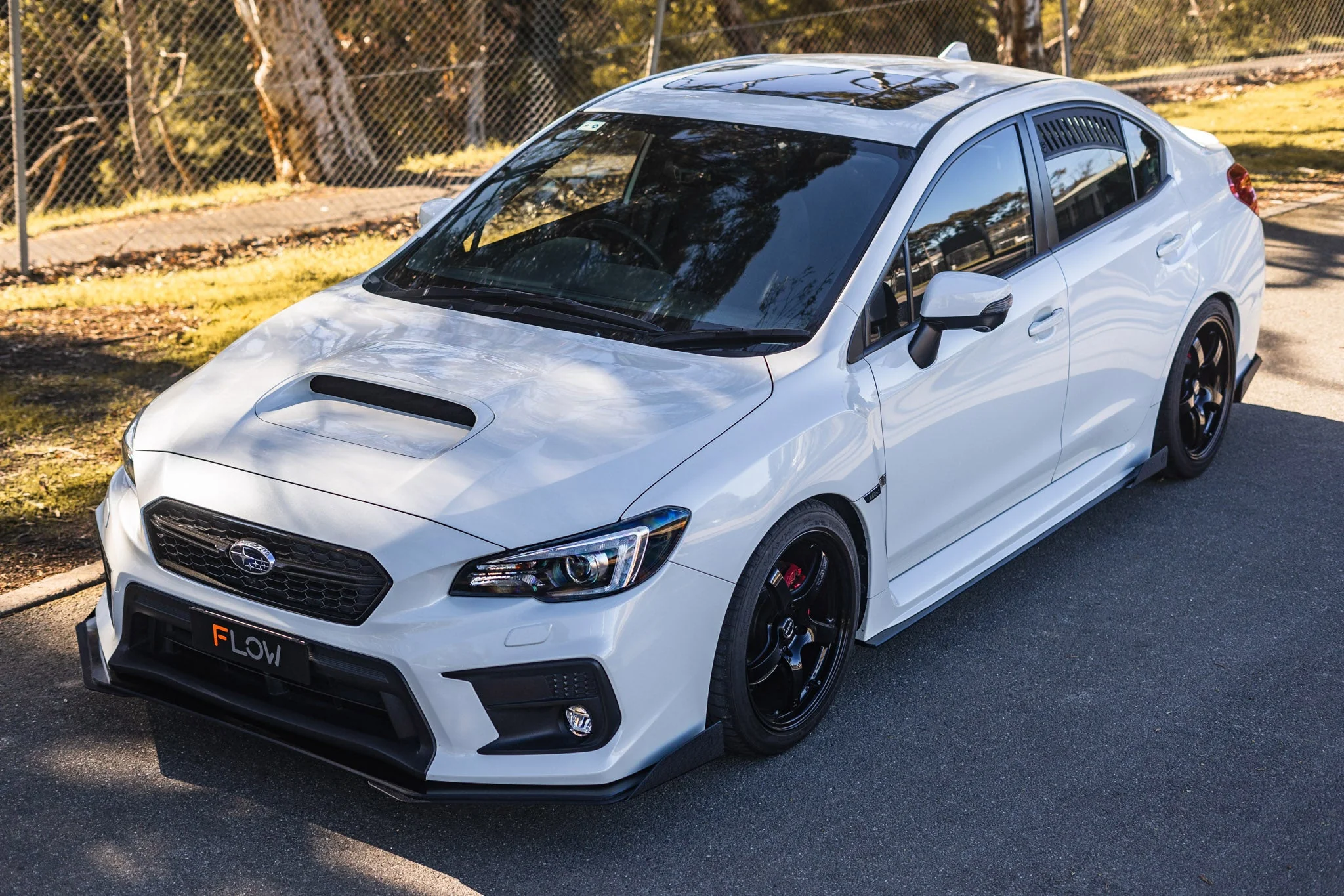 Flow Designs Side Skirt Splitters for 2014-2021 Subaru WRX & Sti VA - Gloss Black [Pair] - Image 10