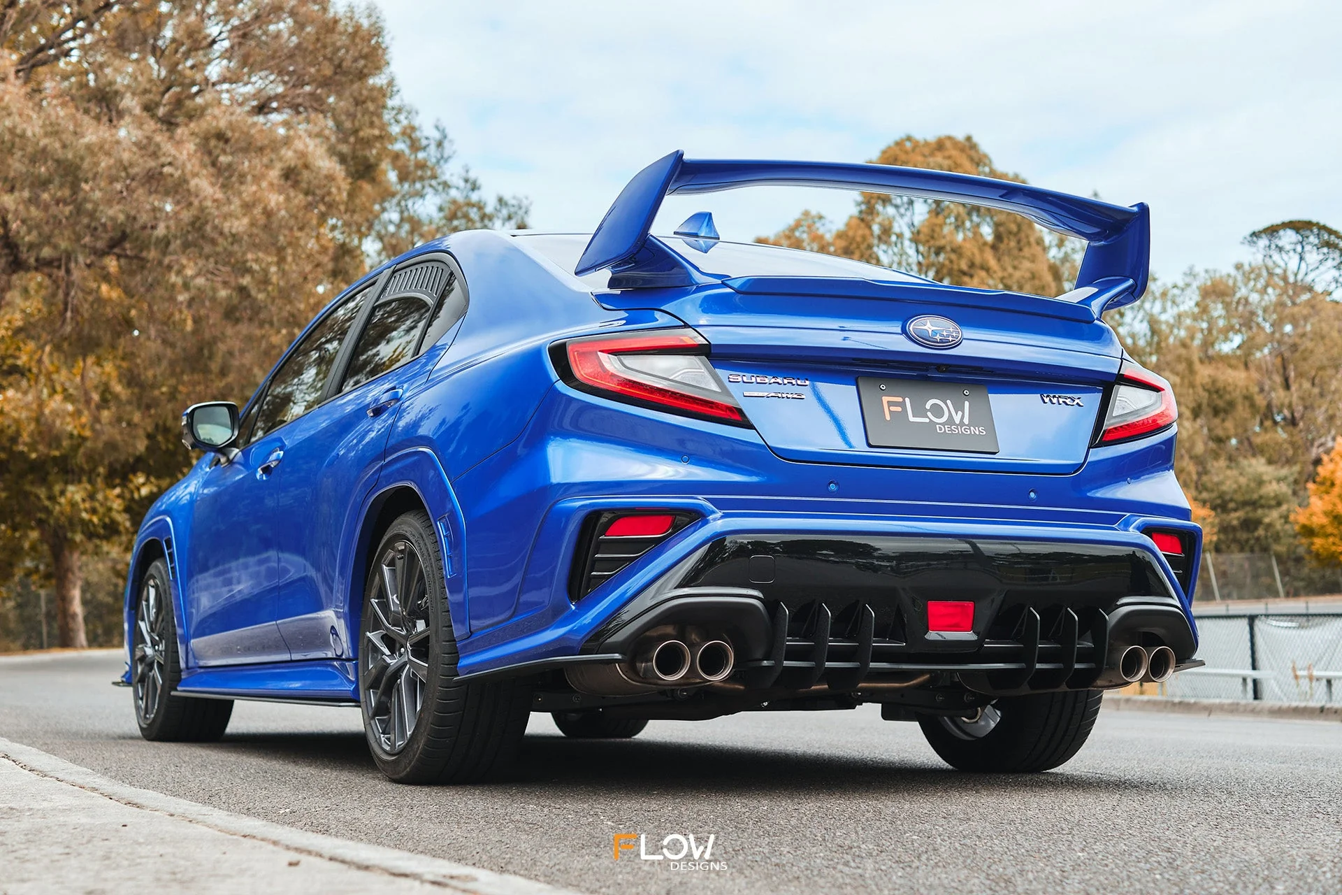 Flow Designs Flow-Lock Rear Diffuser for 2022+ WRX VB [Gloss] - Image 10