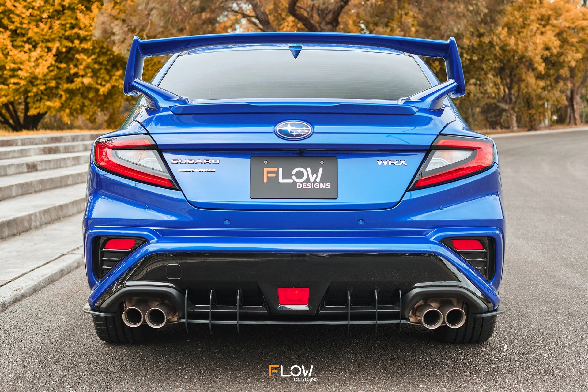 Flow Designs Flow-Lock Rear Diffuser for 2022+ WRX VB [Gloss] - Image 14