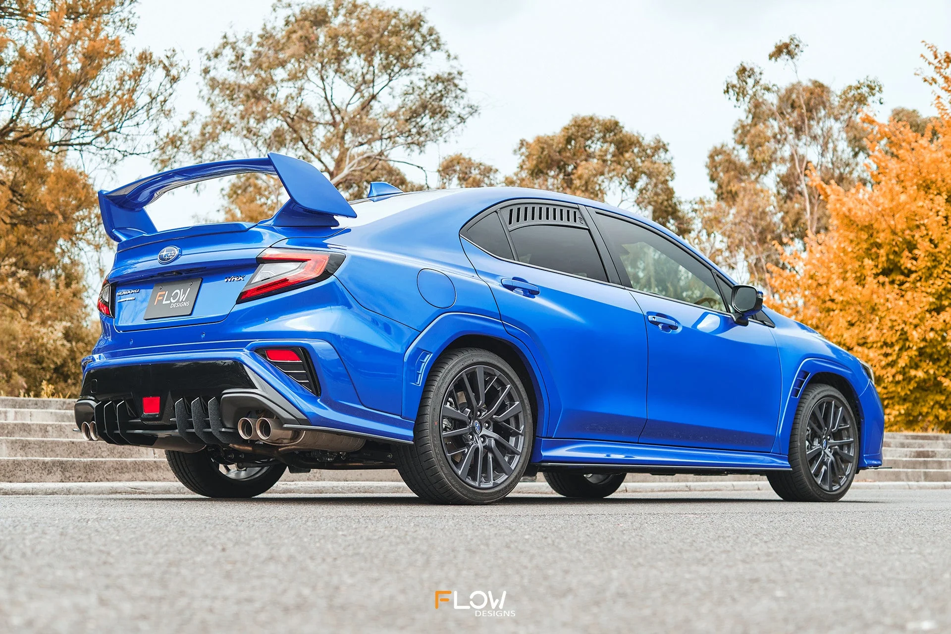 Flow Designs Flow-Lock Rear Diffuser for 2022+ WRX VB [Gloss] - Image 16