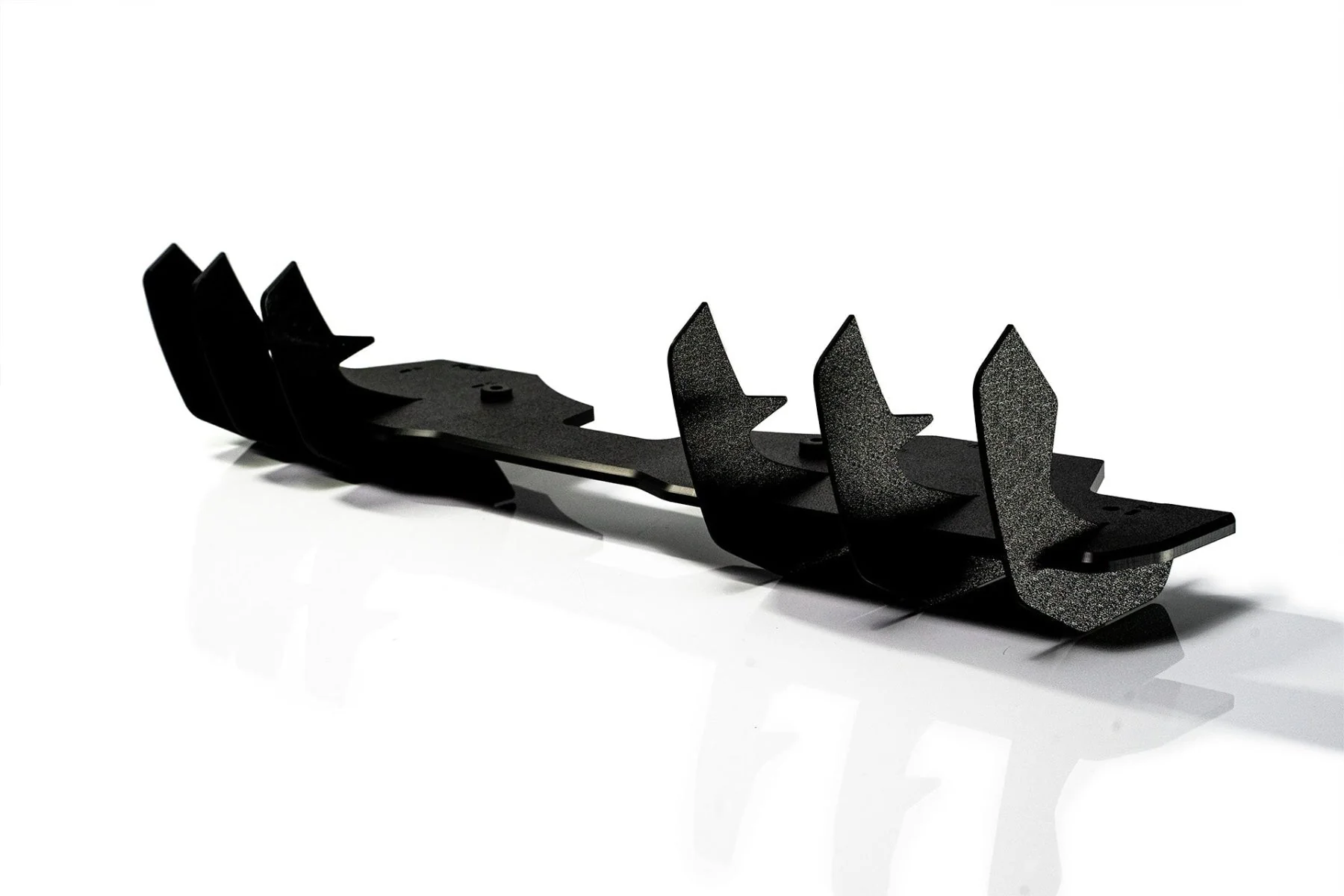 Flow Designs Flow-Lock Rear Diffuser for 2022+ WRX VB [Textured] - Image 3