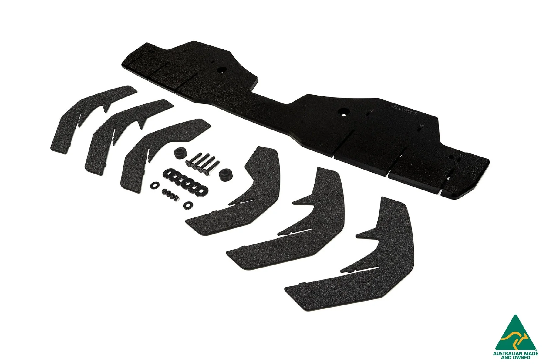 Flow Designs Flow-Lock Rear Diffuser for 2022+ WRX VB [Textured] - Image 7