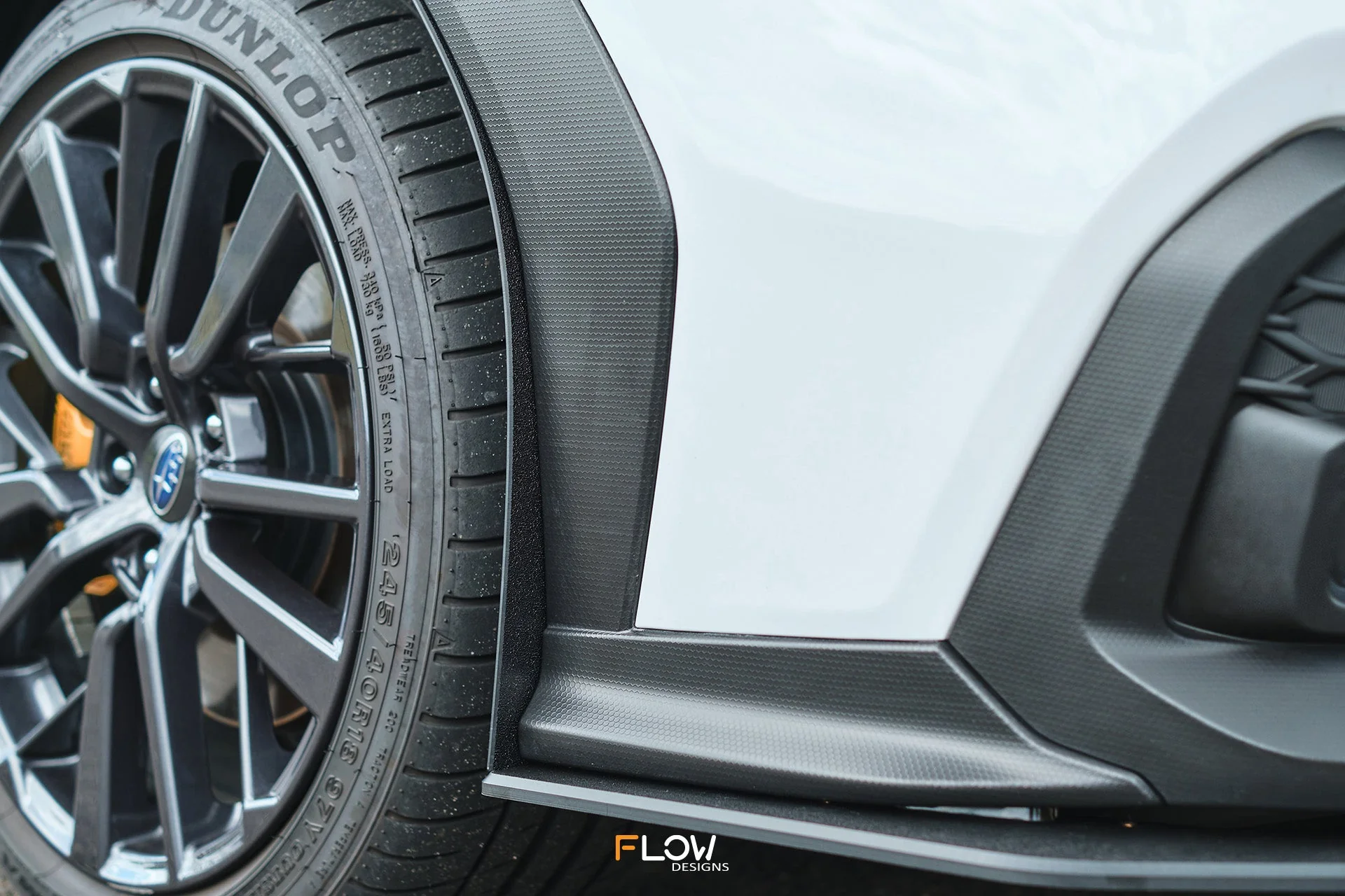 Flow Designs Front Air Deflector for 2022+ WRX VB - Image 4