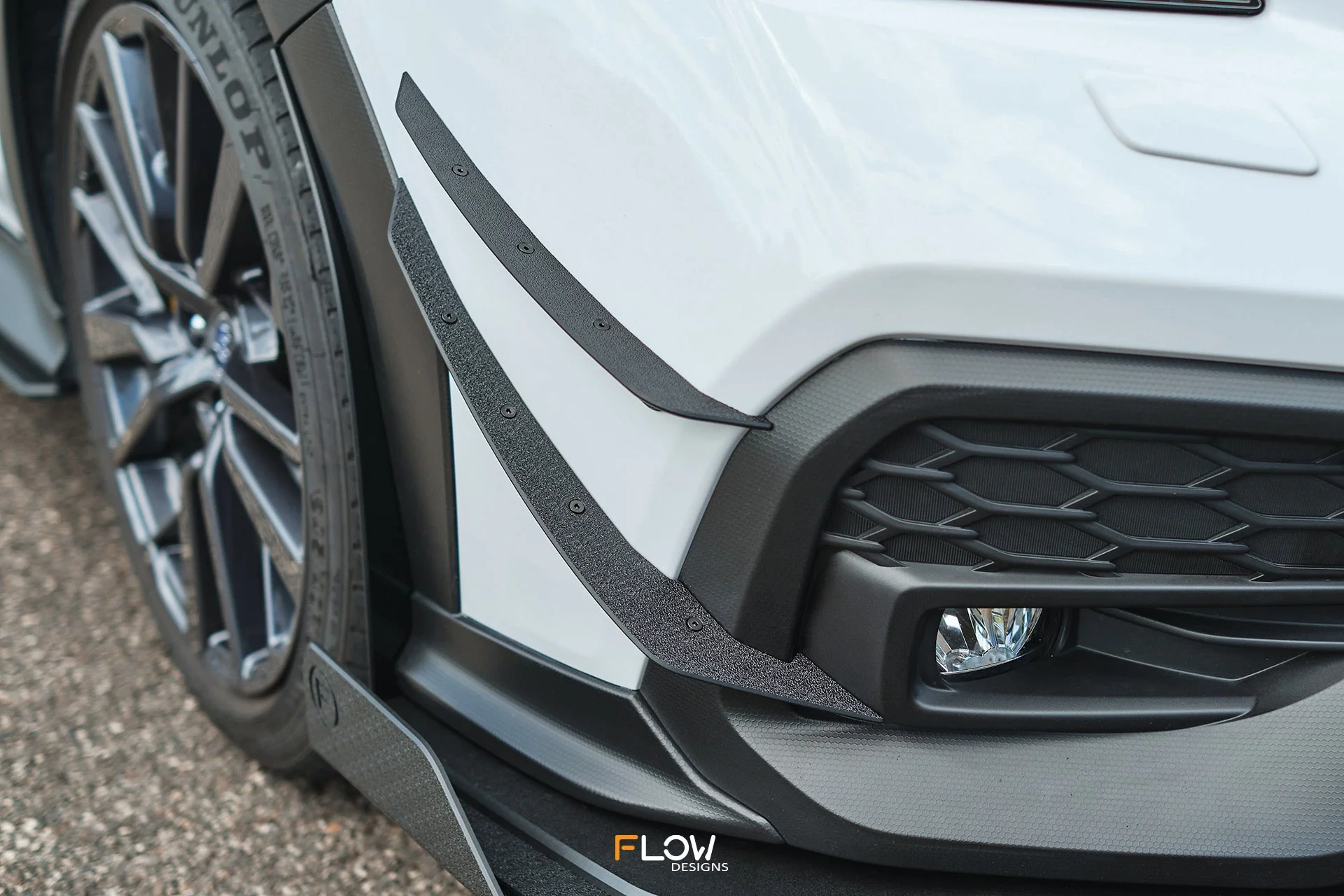 Flow Designs Front Air Deflector for 2022+ WRX VB - Image 8