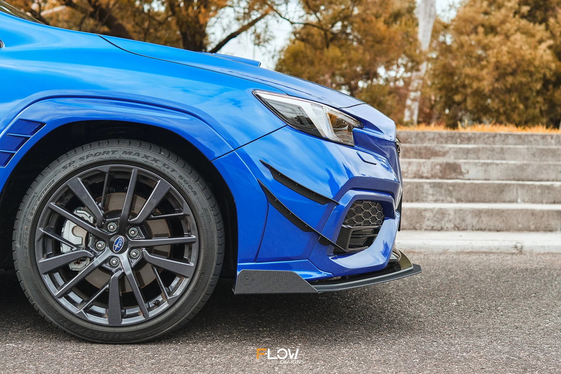 Flow Designs Front Bumper Canards for 2022+ WRX VB - Image 3